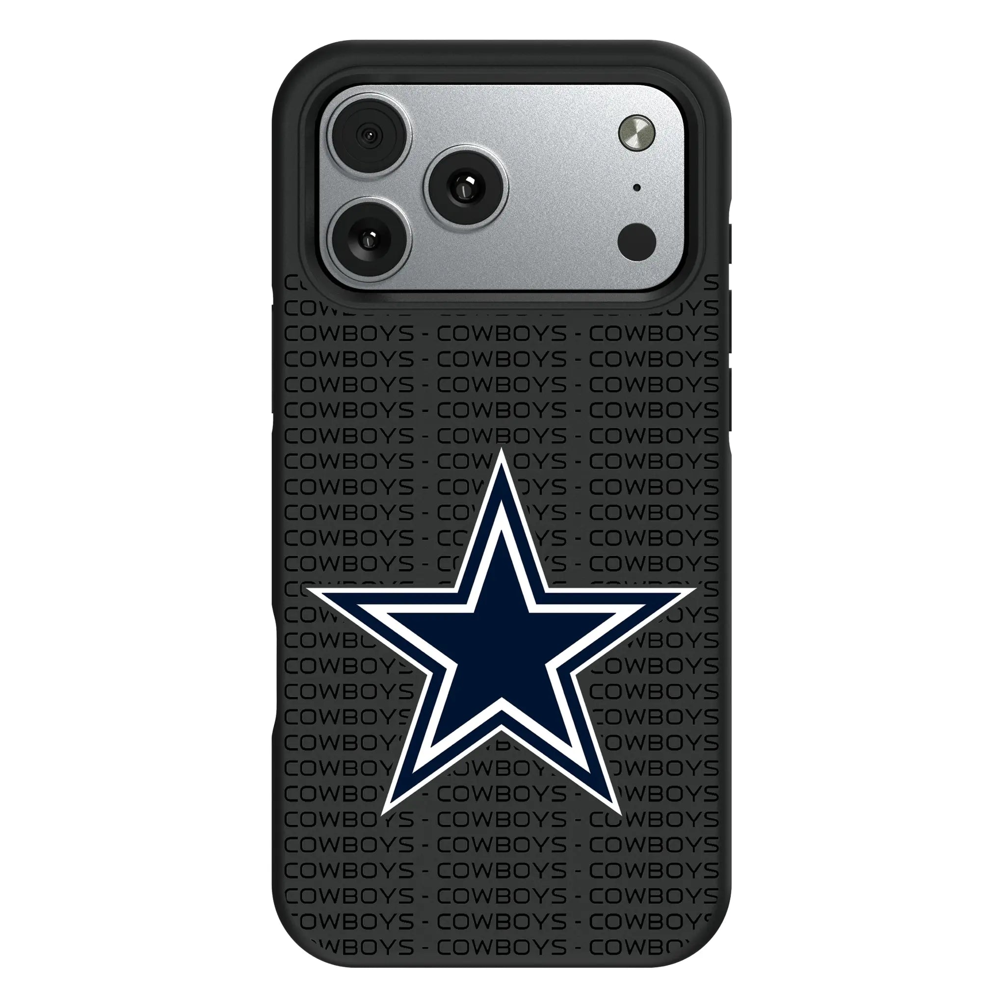 Dallas Cowboys Text Backdrop iPhone Bump Phone Case for Apple iPhone#Device_iPhone 17 Pro Max