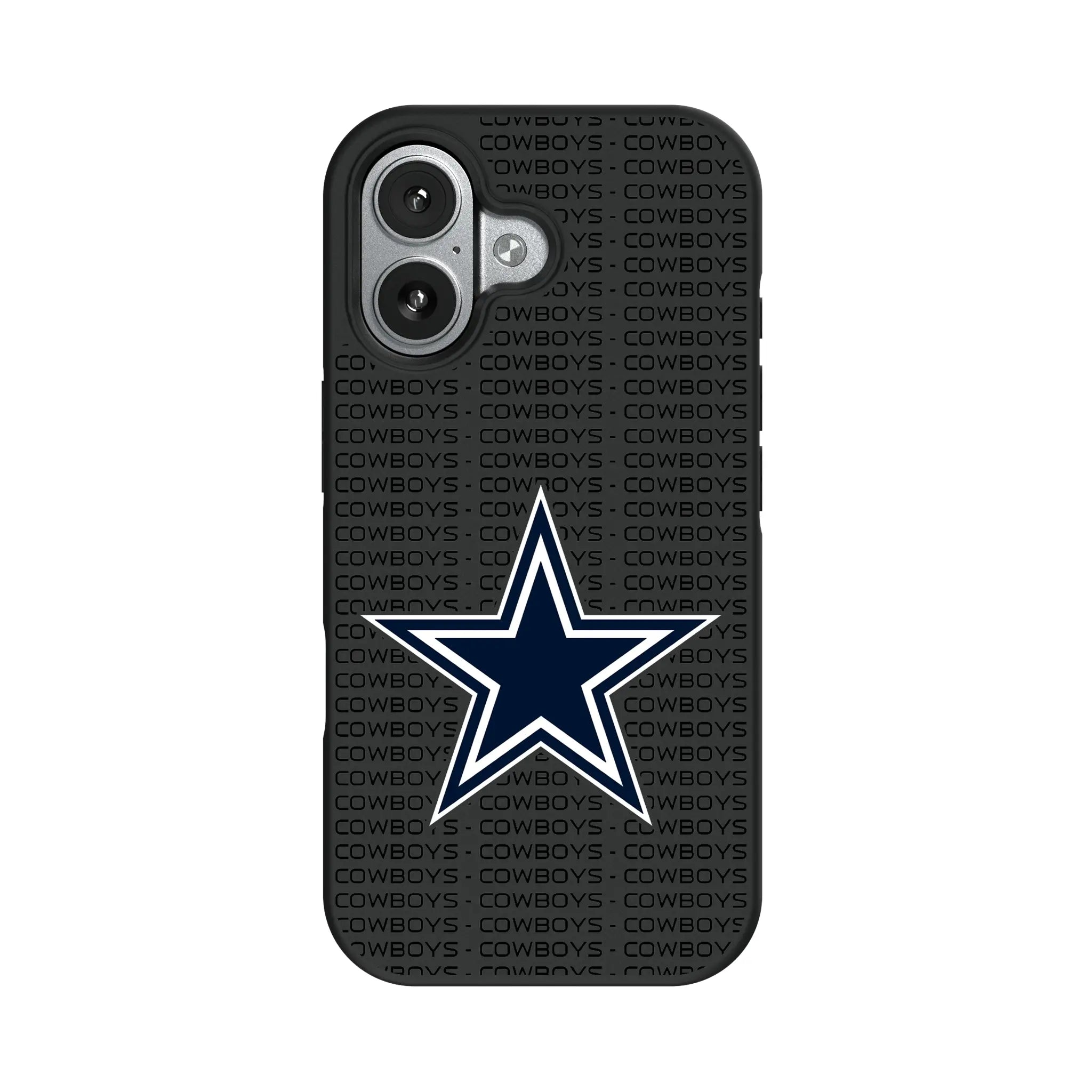 Dallas Cowboys Text Backdrop iPhone Bump Phone Case for Apple iPhone#Device_iPhone 17