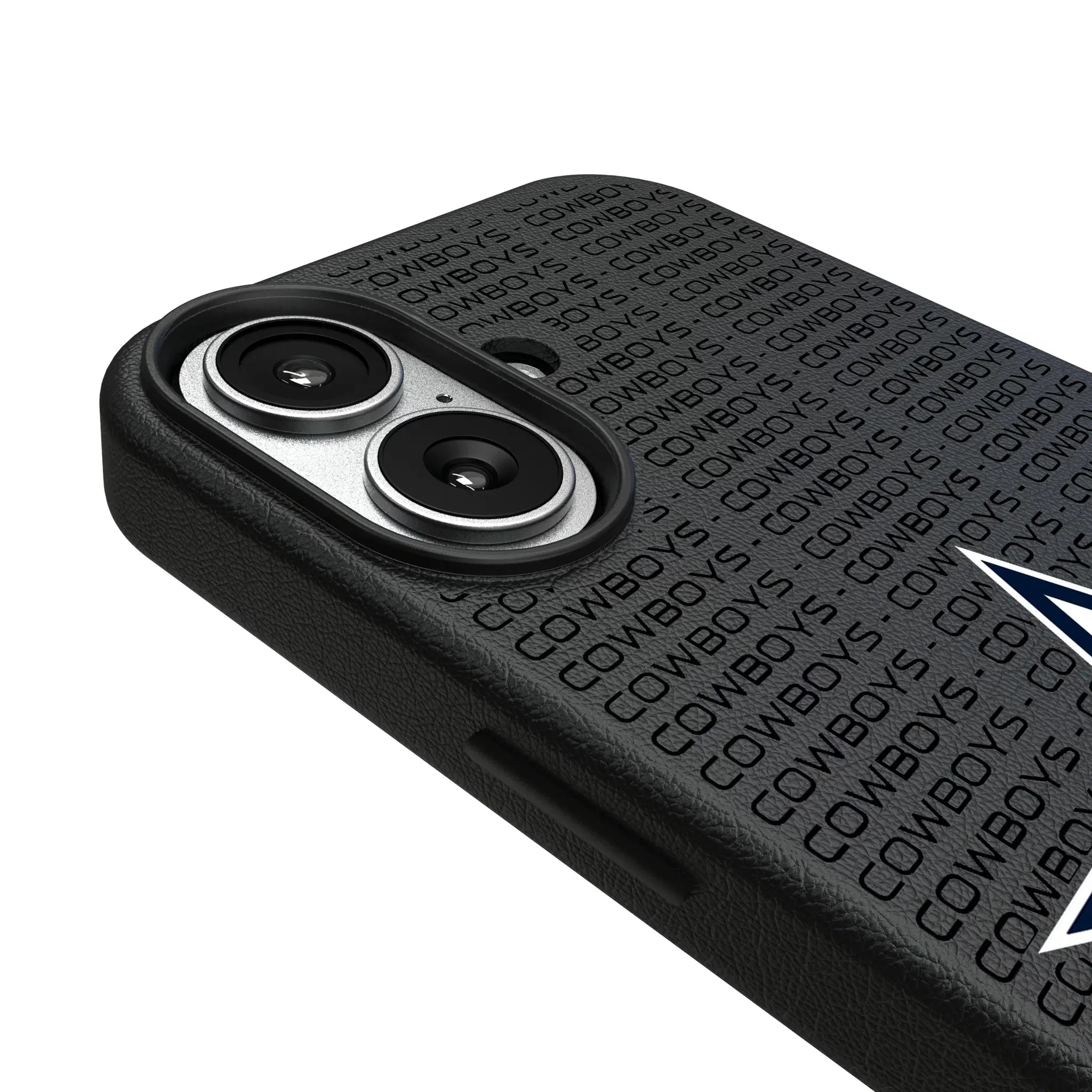 Dallas Cowboys Text Backdrop iPhone MagSafe Compatible Phone Case for Apple iPhone - Detail#Device_iPhone 17