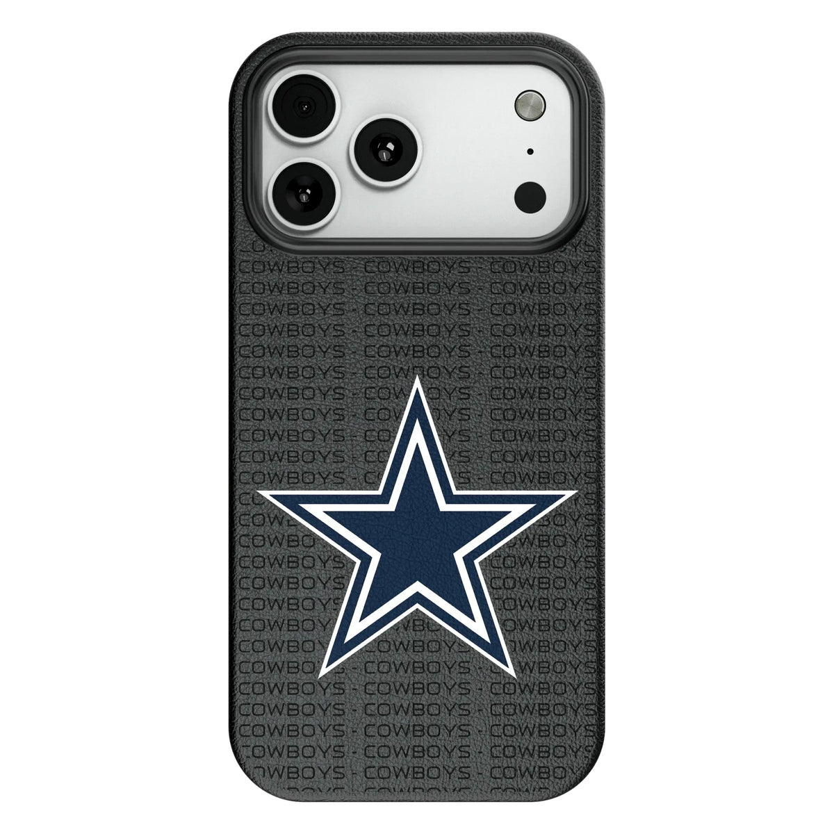 Dallas Cowboys Text Backdrop MagSafe Compatible Phone Case for Apple iPhone