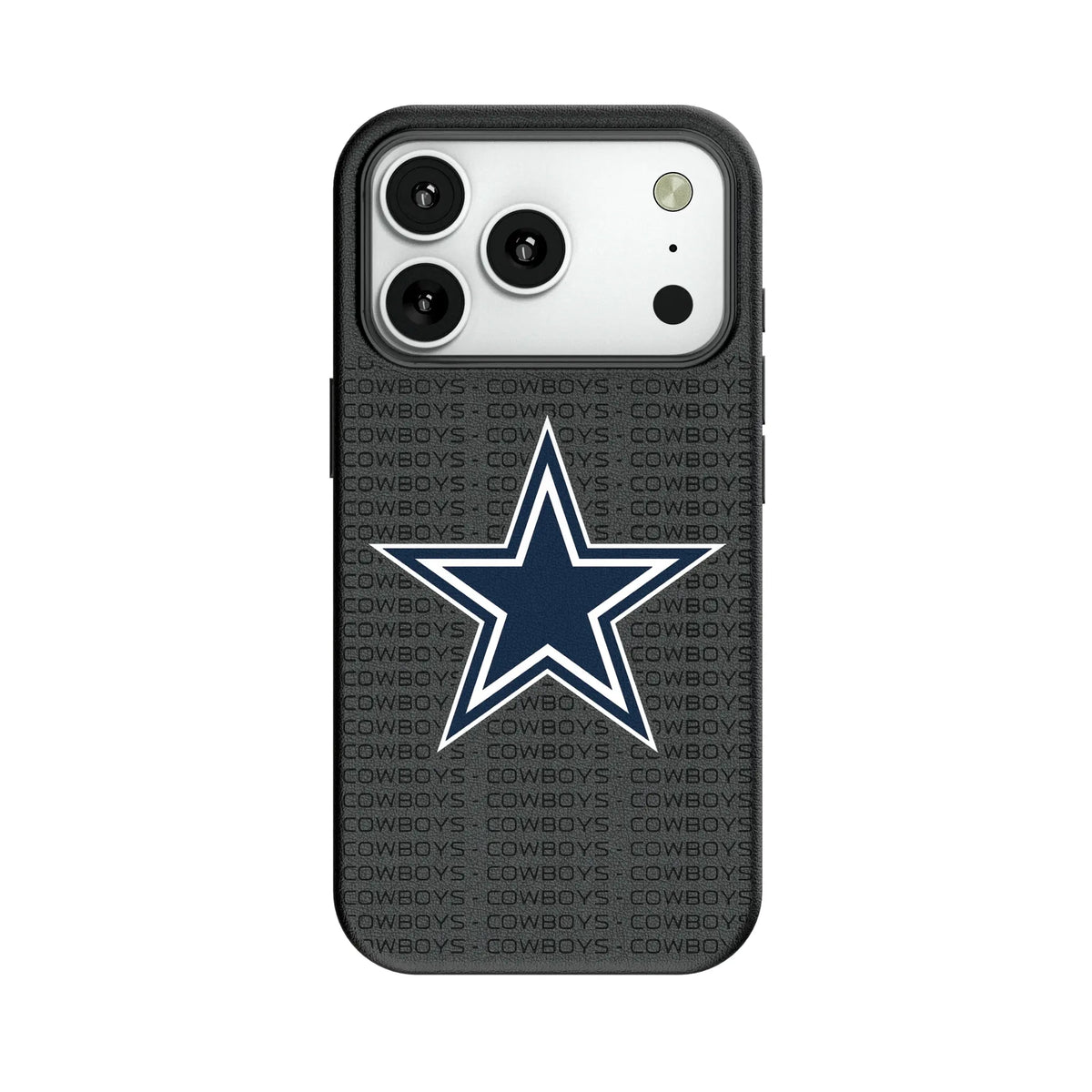 Dallas Cowboys Text Backdrop MagSafe Compatible Phone Case for Apple iPhone