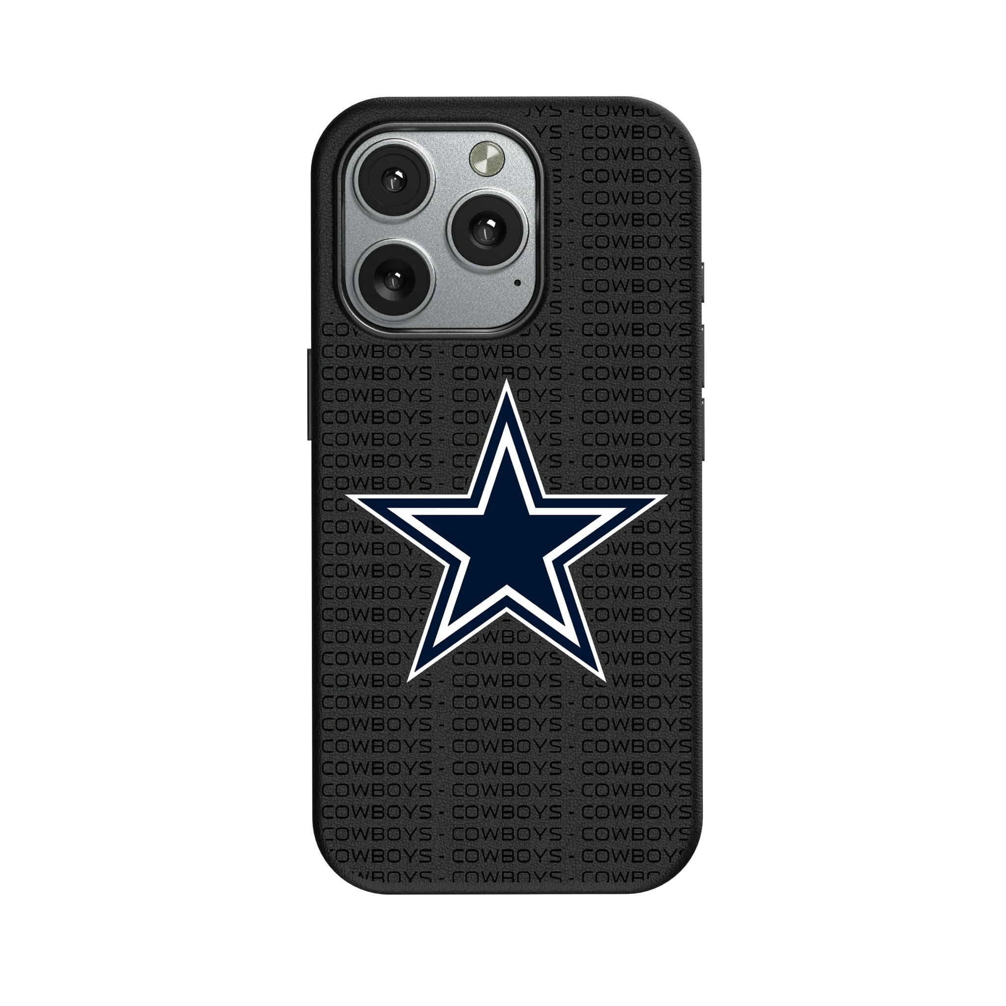 Dallas Cowboys Text Backdrop iPhone MagSafe Compatible Phone Case for Apple iPhone