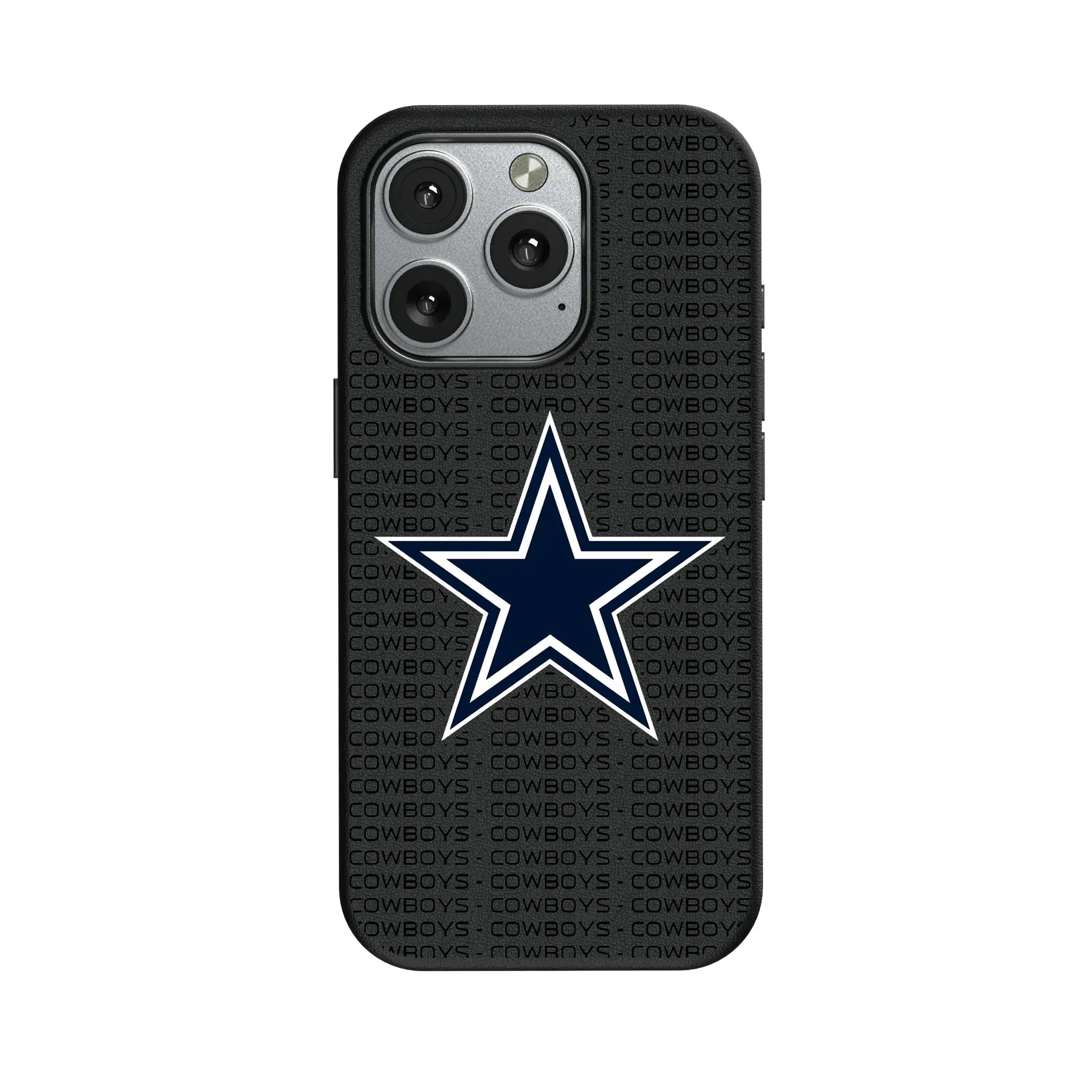 Dallas Cowboys Text Backdrop iPhone MagSafe Compatible Phone Case for Apple iPhone