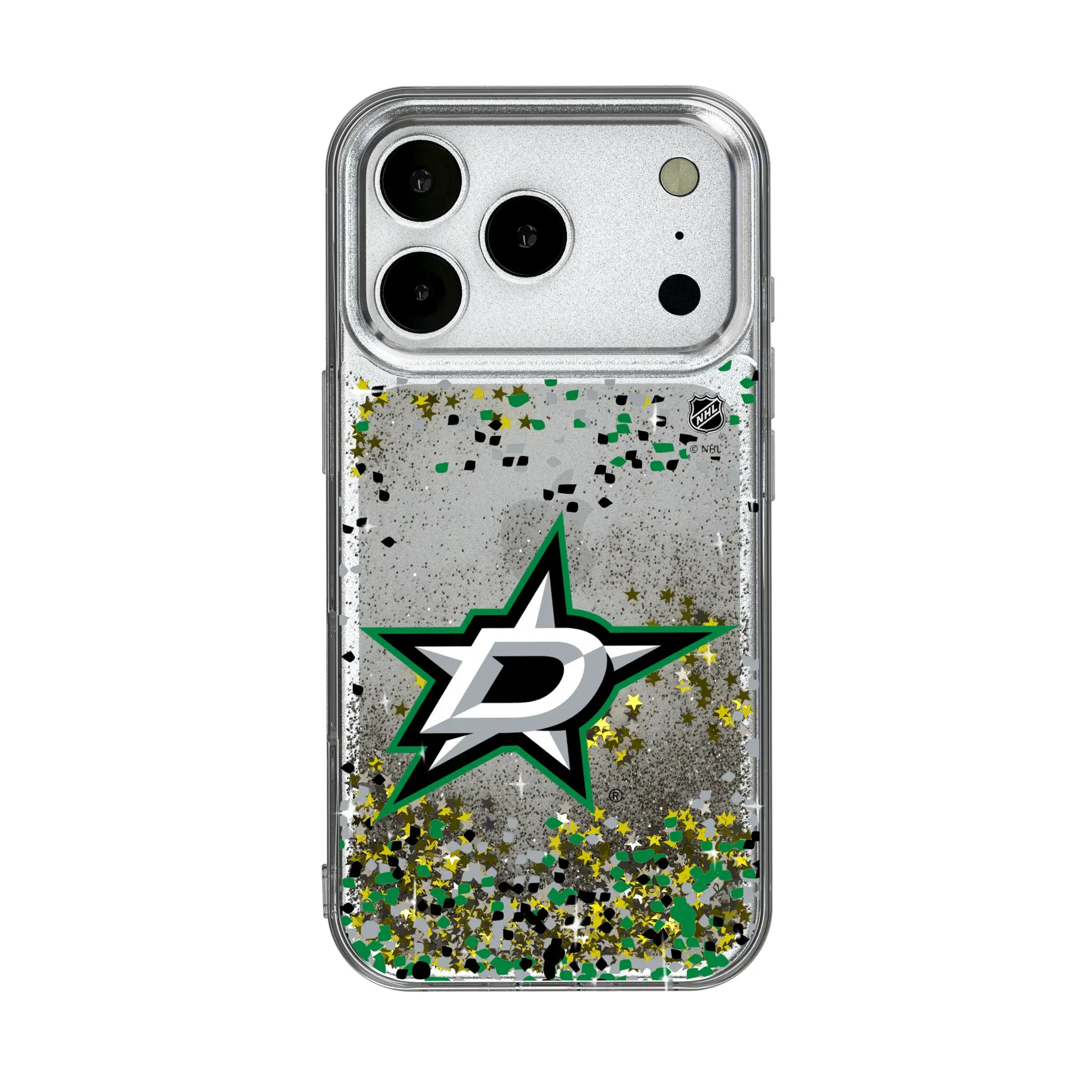 Dallas Stars Confetti iPhone Glitter Phone Case for Apple iPhone