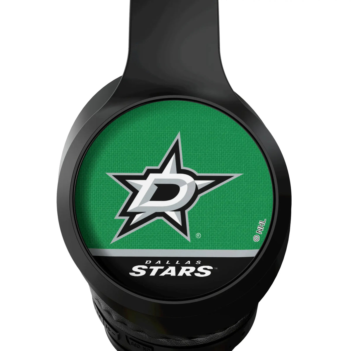 Dallas Stars Endzone Solid Wireless Over-Ear Headphones With Case - Detail