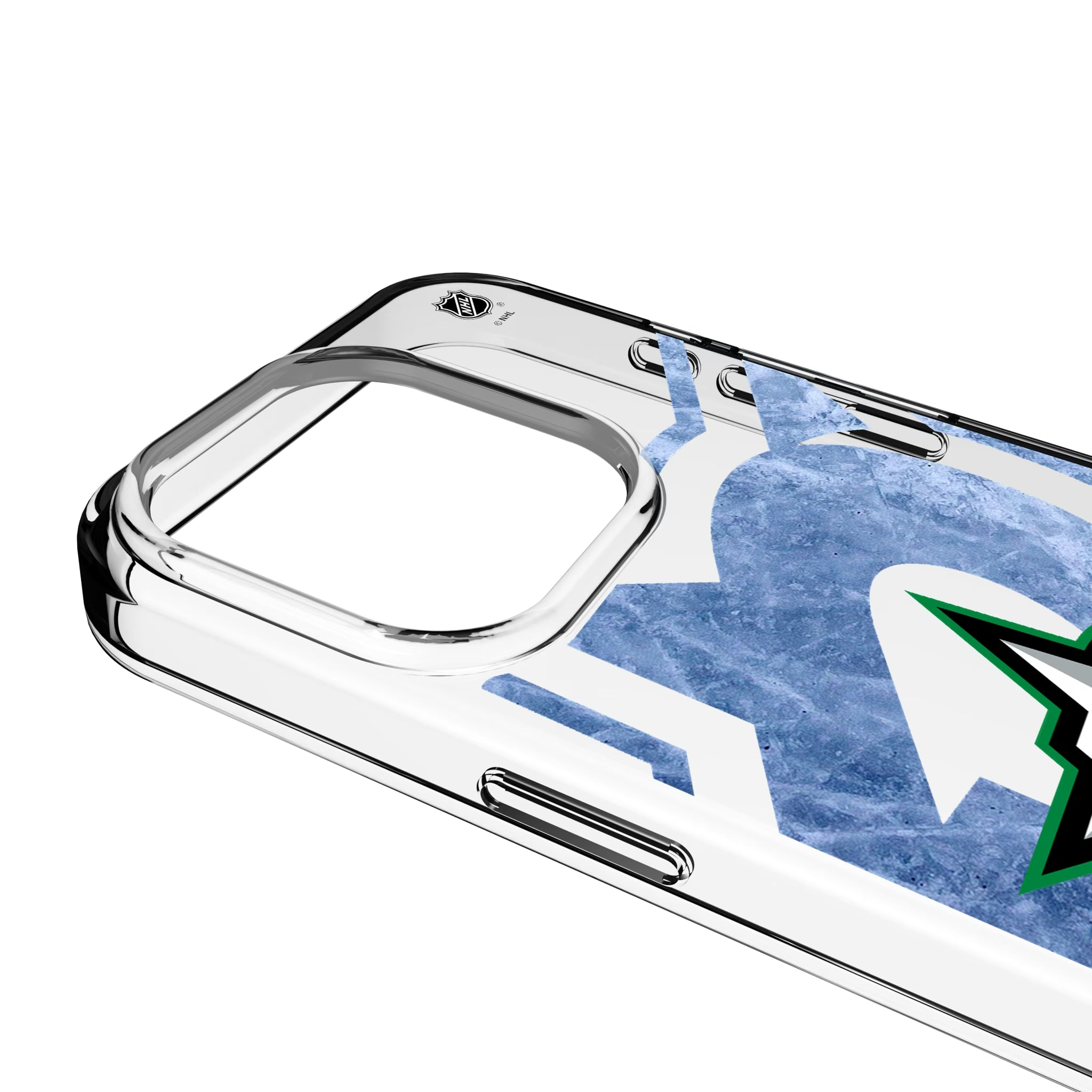 Dallas Stars Ice Tilt iPhone Clear Phone Case for Apple iPhone - Detail