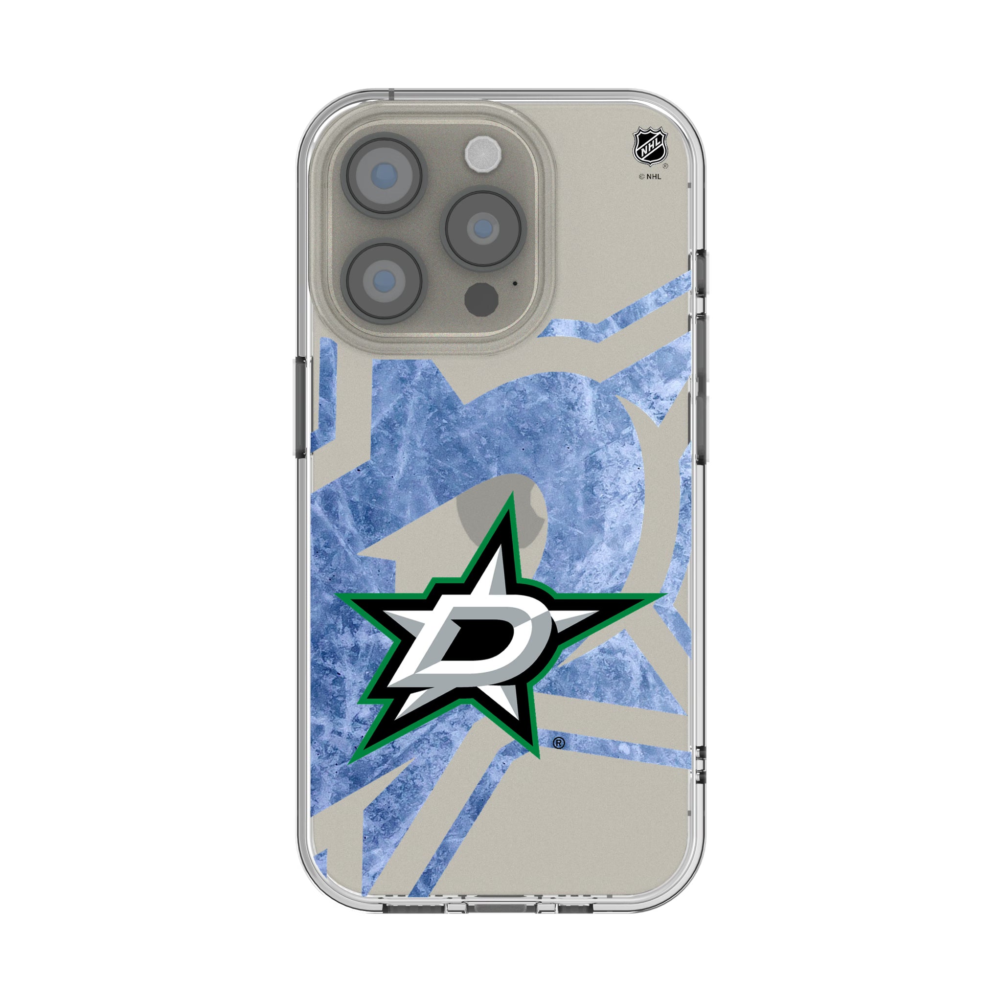 Dallas Stars Ice Tilt iPhone Clear Phone Case for Apple iPhone