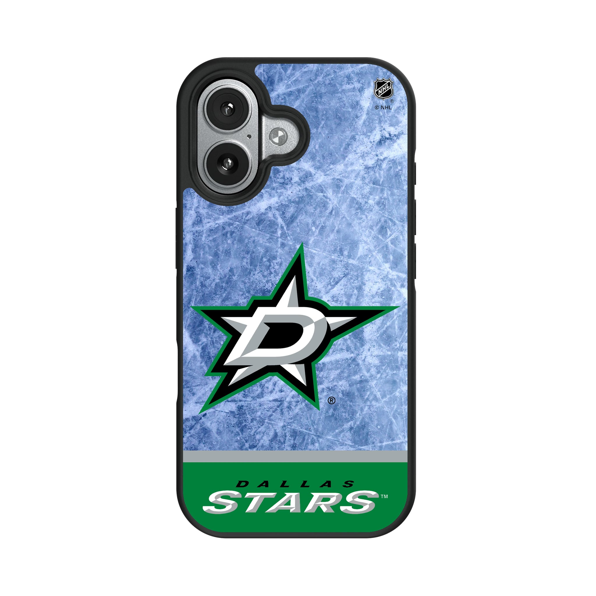 Dallas Stars Ice Wordmark iPhone Bump Phone Case for Apple iPhone#Device_iPhone 17