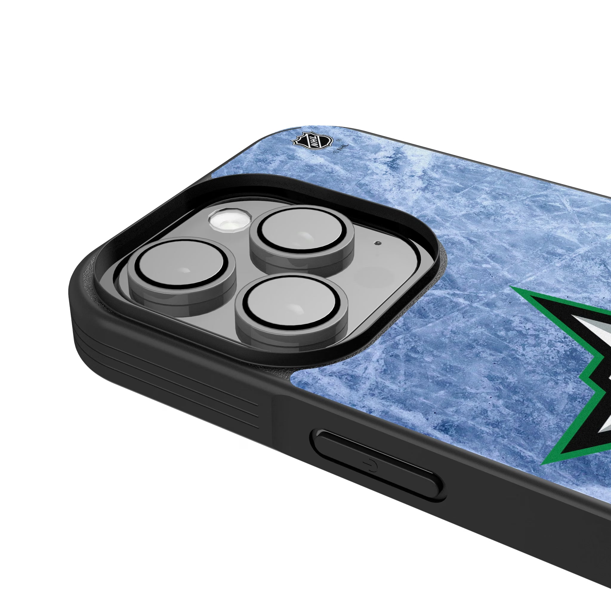 Dallas Stars Ice Wordmark iPhone Bump Phone Case for Apple iPhone - Detail