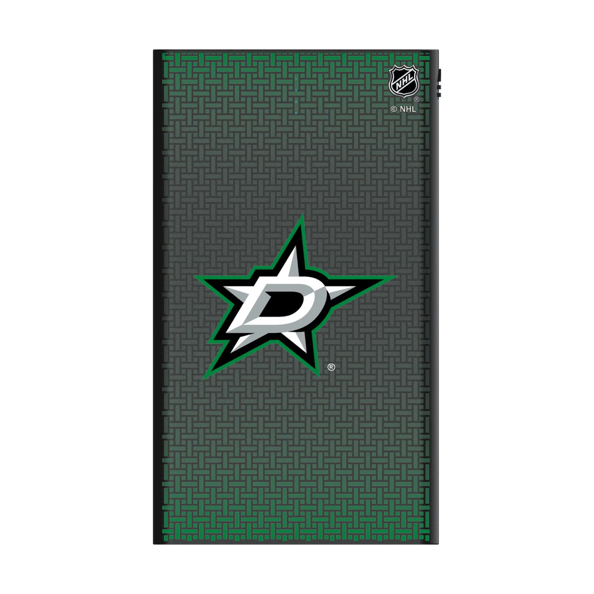 Dallas Stars Linen 5000mAh Flat Powerbank