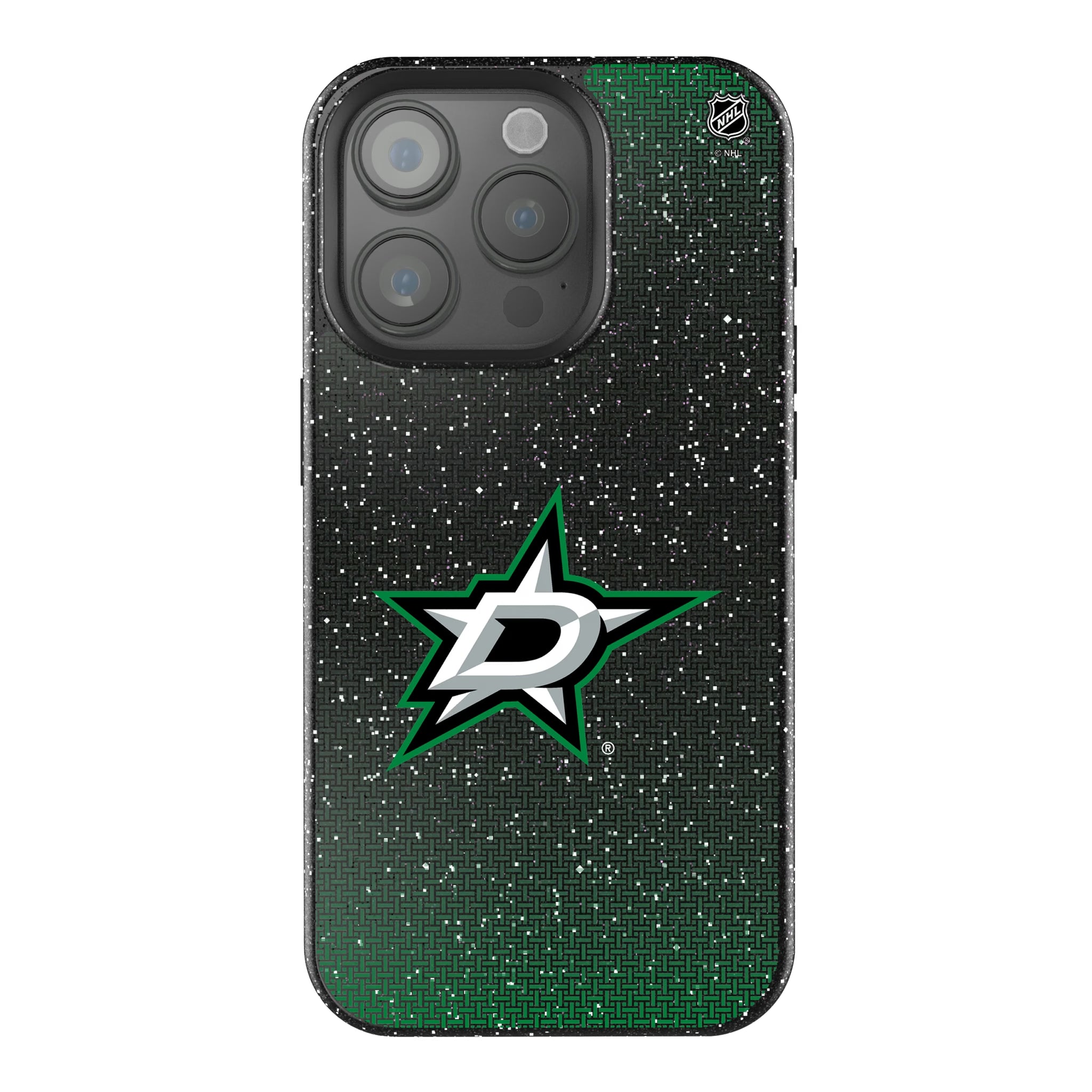 Dallas Stars Linen iPhone Bling Phone Case for Apple iPhone