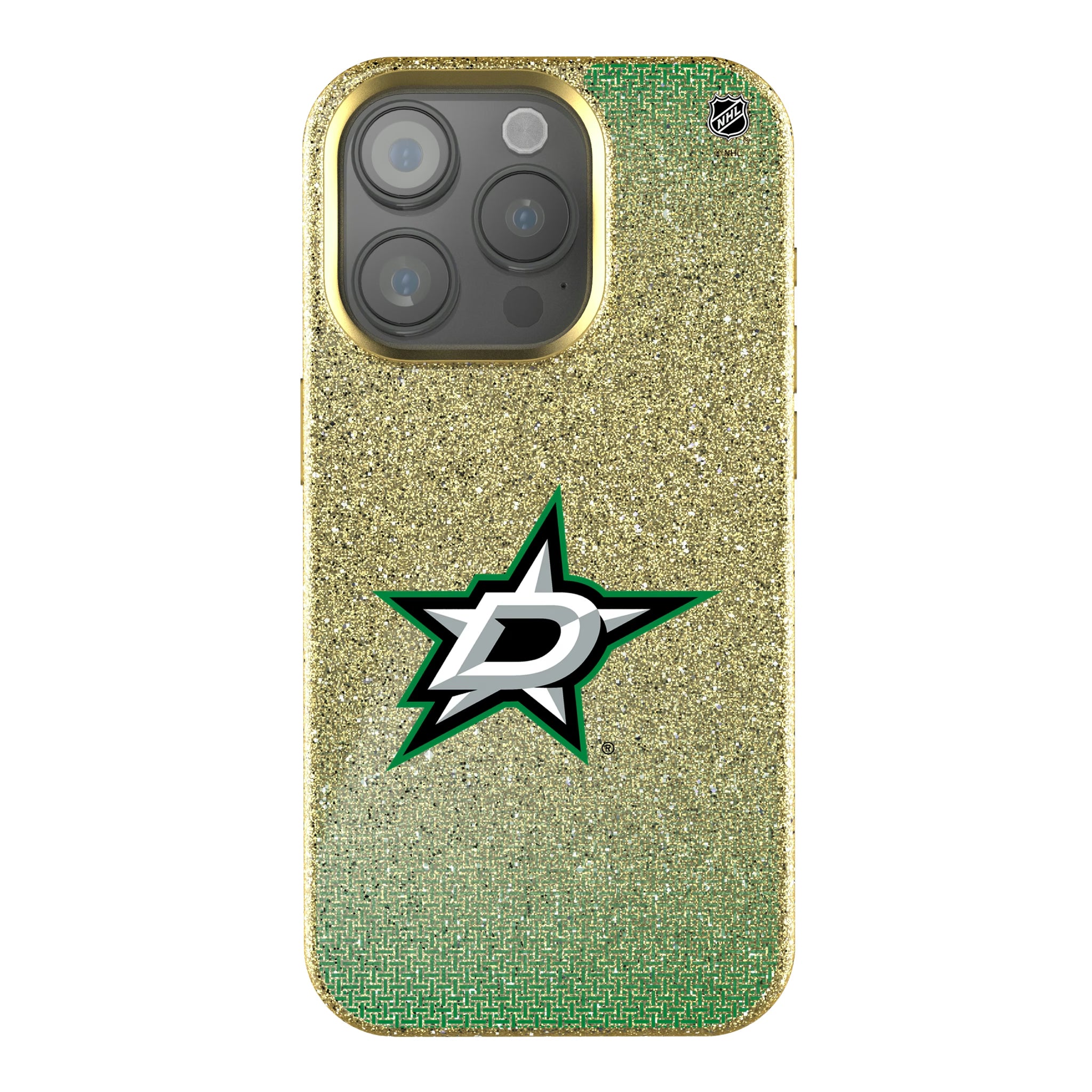 Dallas Stars Linen iPhone Bling Phone Case for Apple iPhone