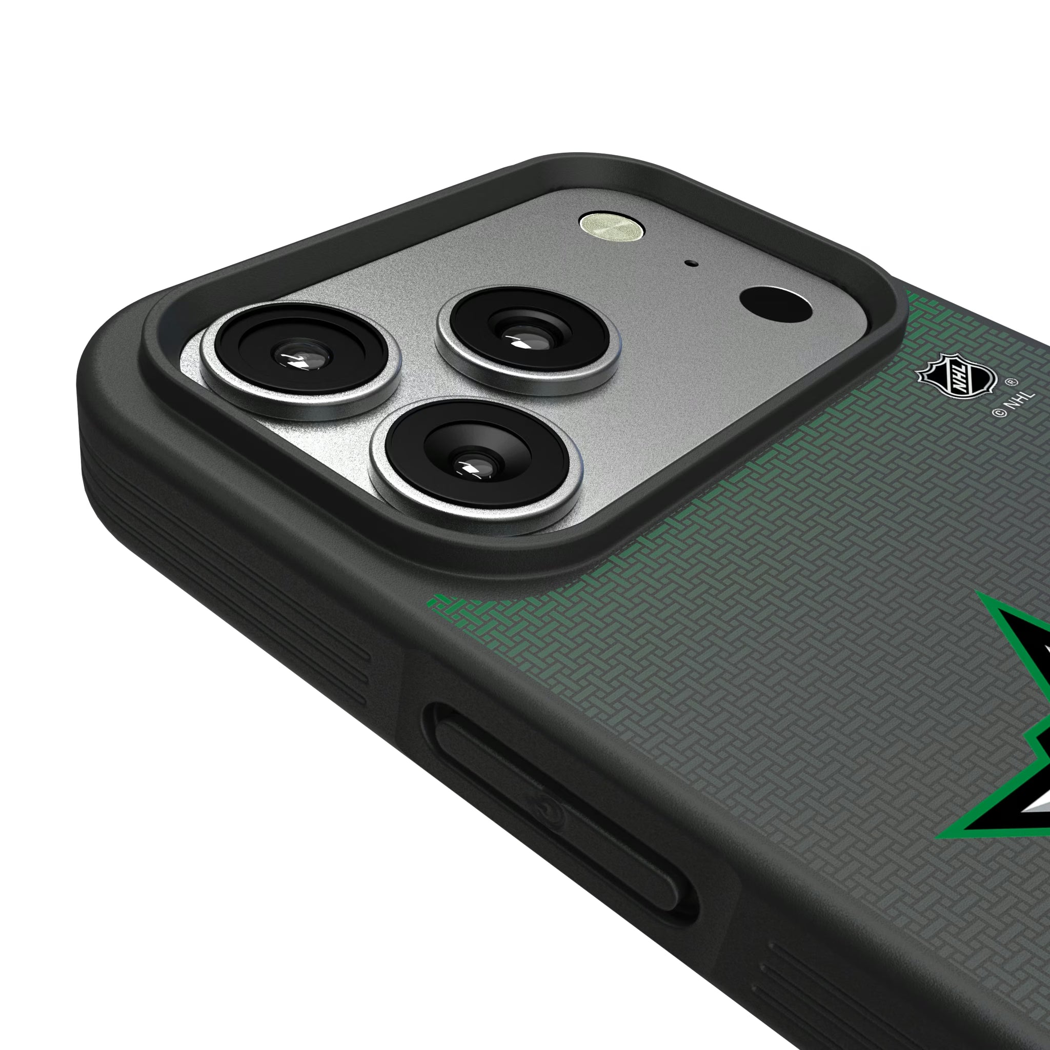 Dallas Stars Linen iPhone Bump Phone Case for Apple iPhone - Detail#Device_iPhone 17 Pro