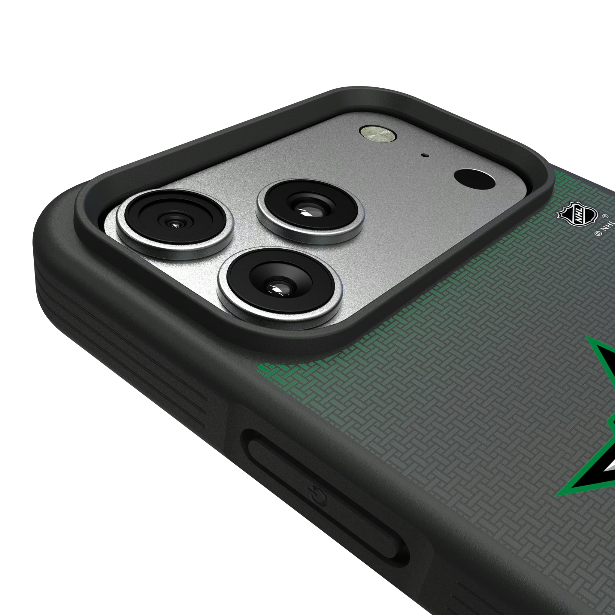 Dallas Stars Linen iPhone Bump Phone Case for Apple iPhone - Detail#Device_iPhone 17 Pro Max