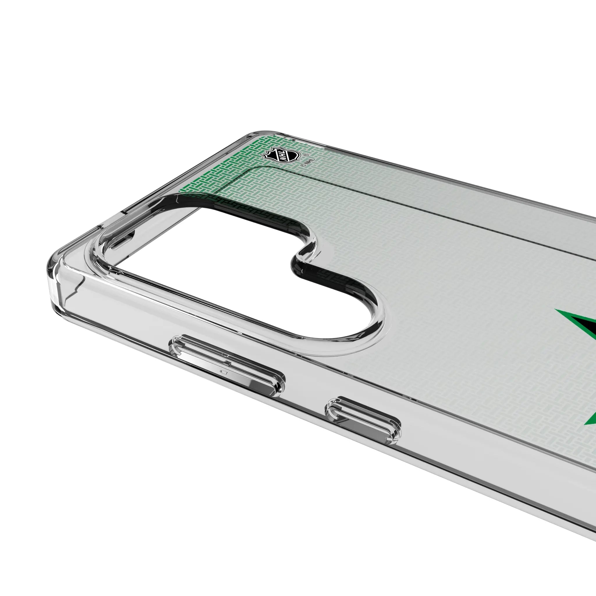Dallas Stars Linen Galaxy Clear Phone Case for Samsung Galaxy - Detail#Device_Galaxy S25 Ultra