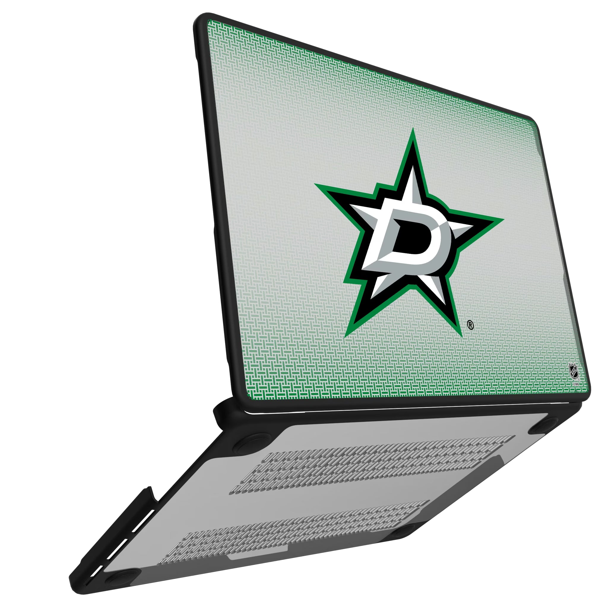 Dallas Stars Linen MacBook Laptop Case for Apple MacBook#Device_MacBook Pro (14-inch, 2021) / MacBook Pro (14-inch, 2023) / MacBook Pro (14-inch, 2024)