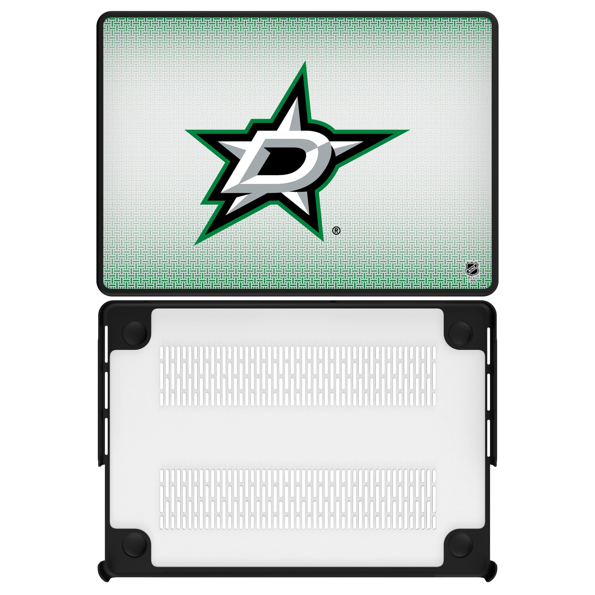 Dallas Stars Linen MacBook Laptop Case for Apple MacBook#Device_MacBook Pro (14-inch, 2021) / MacBook Pro (14-inch, 2023) / MacBook Pro (14-inch, 2024)