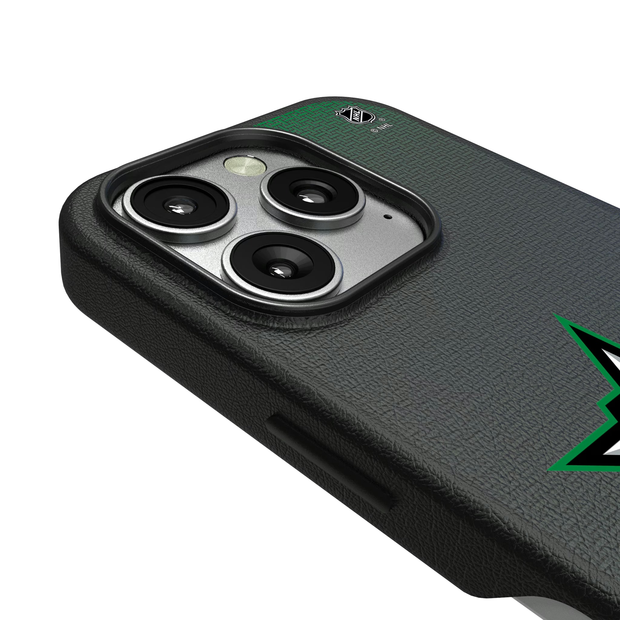 Dallas Stars Linen iPhone MagSafe Compatible Phone Case for Apple iPhone - Detail