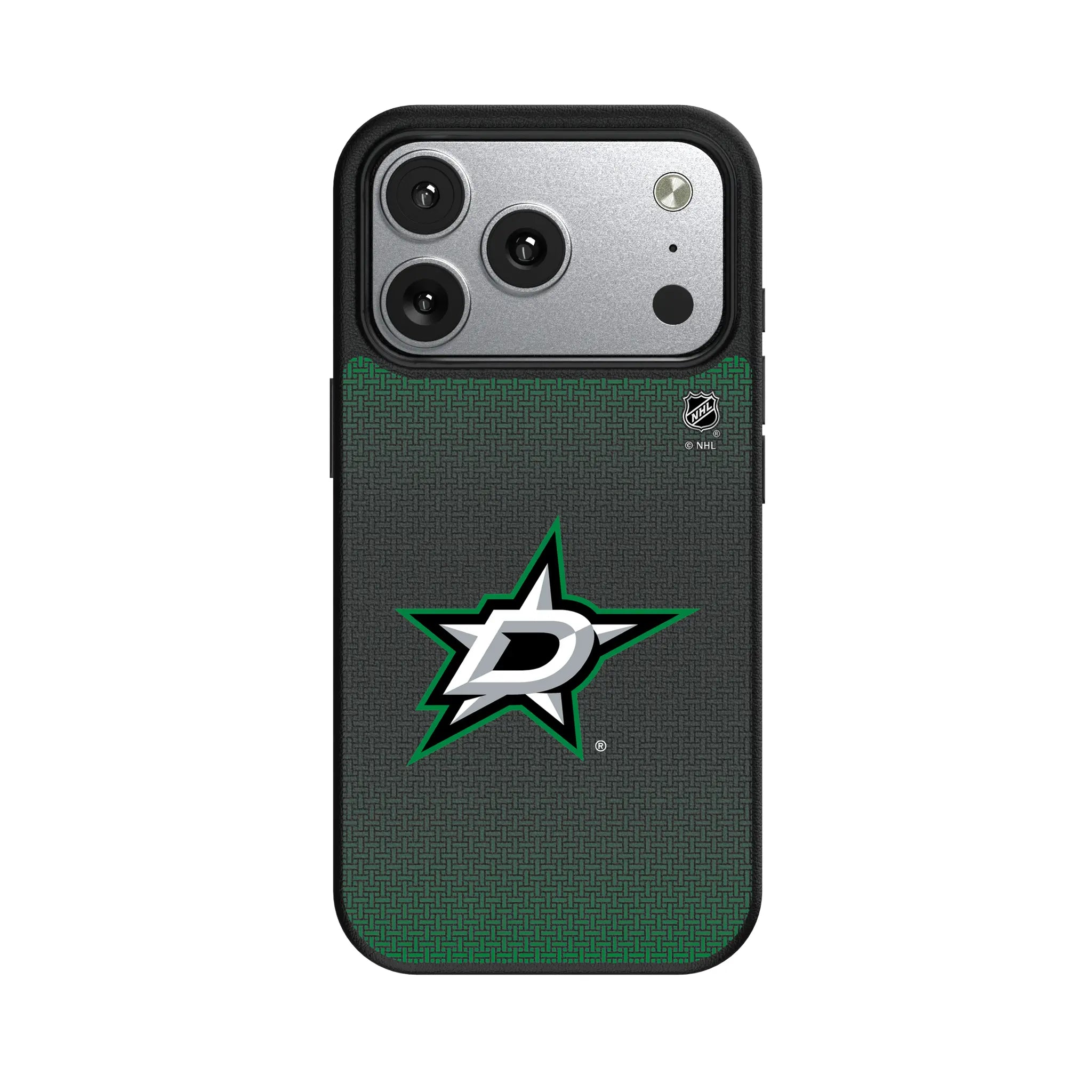 Dallas Stars Linen iPhone MagSafe Compatible Phone Case for Apple iPhone#Device_iPhone 17 Pro