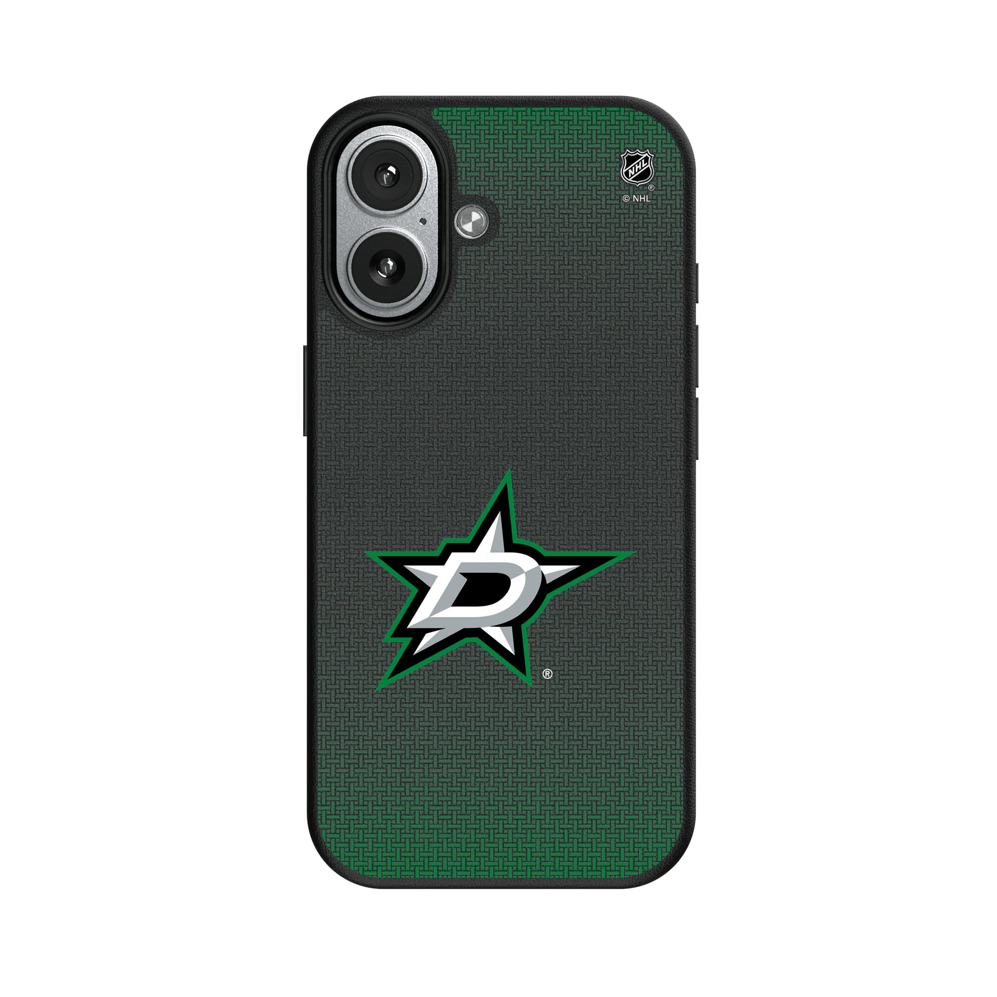 Dallas Stars Linen iPhone MagSafe Compatible Phone Case for Apple iPhone#Device_iPhone 17