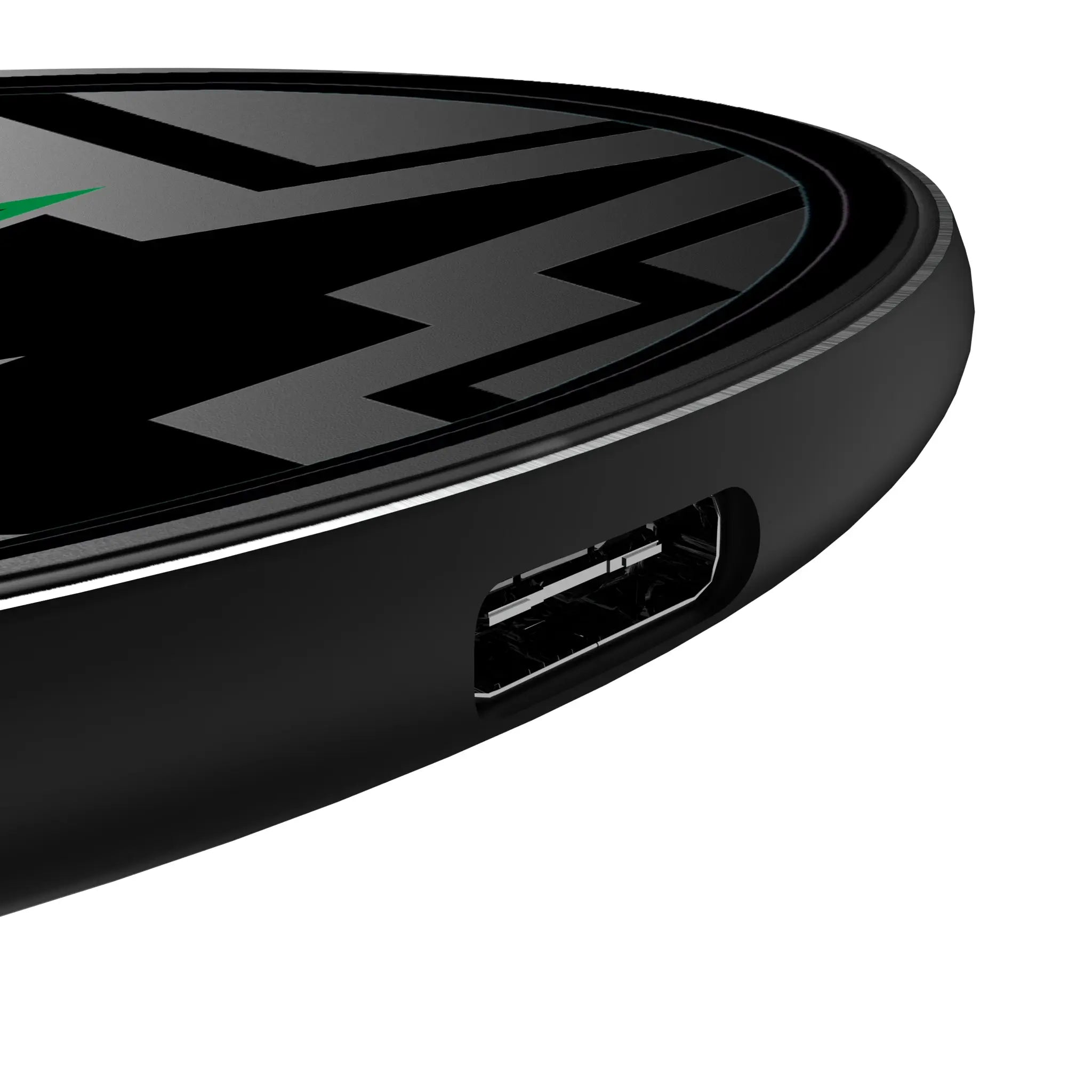 Dallas Stars Monocolor Tilt 15-Watt Wireless Charger - Detail