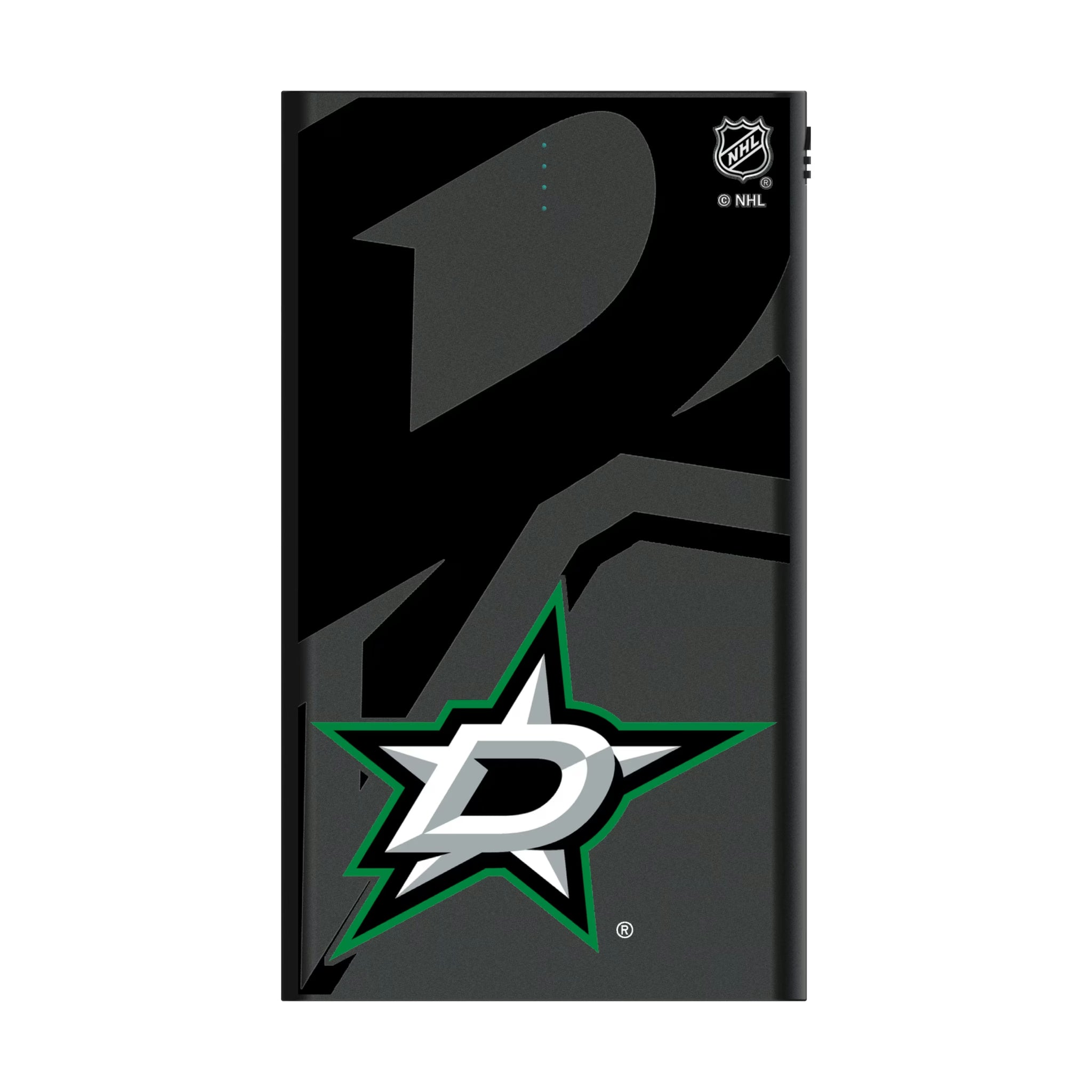 Dallas Stars Monocolor Tilt 5000mAh Flat Powerbank