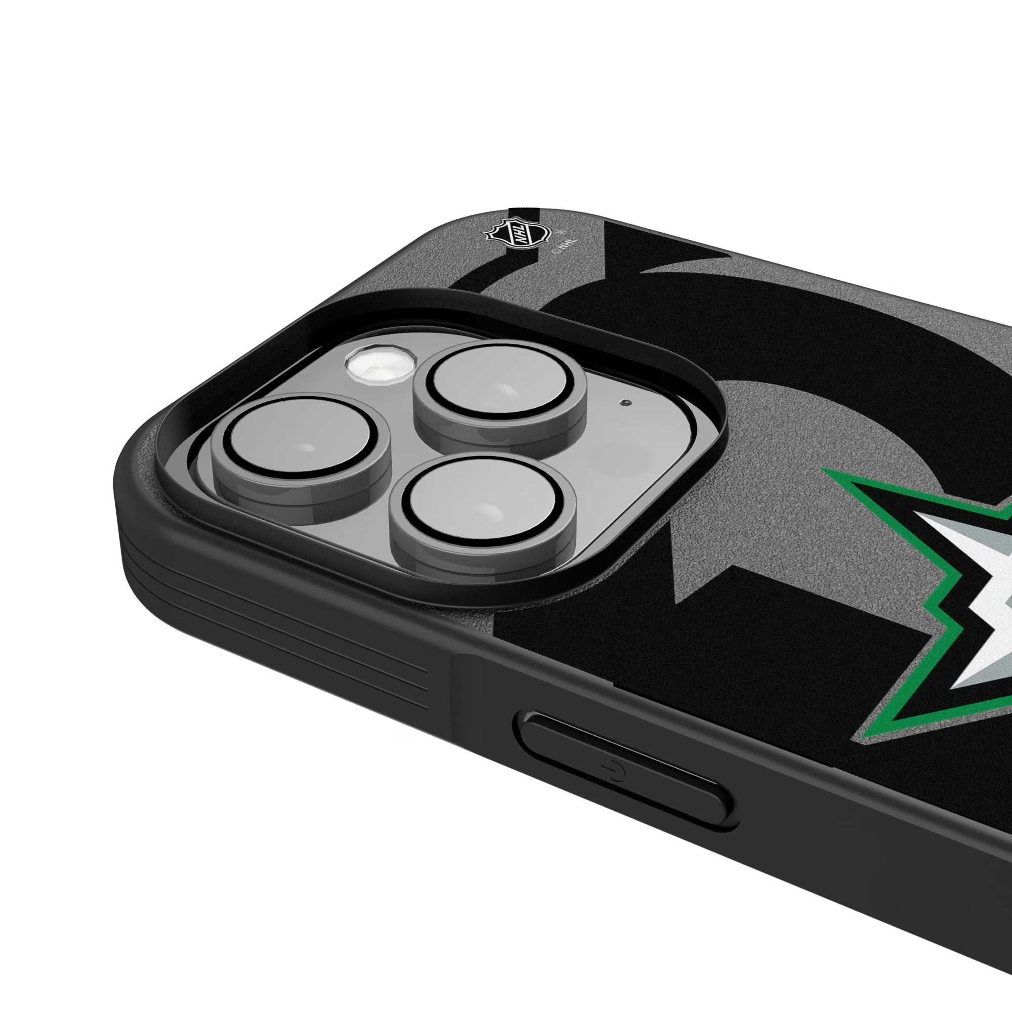Dallas Stars Monocolor Tilt iPhone Bump Phone Case for Apple iPhone - Detail