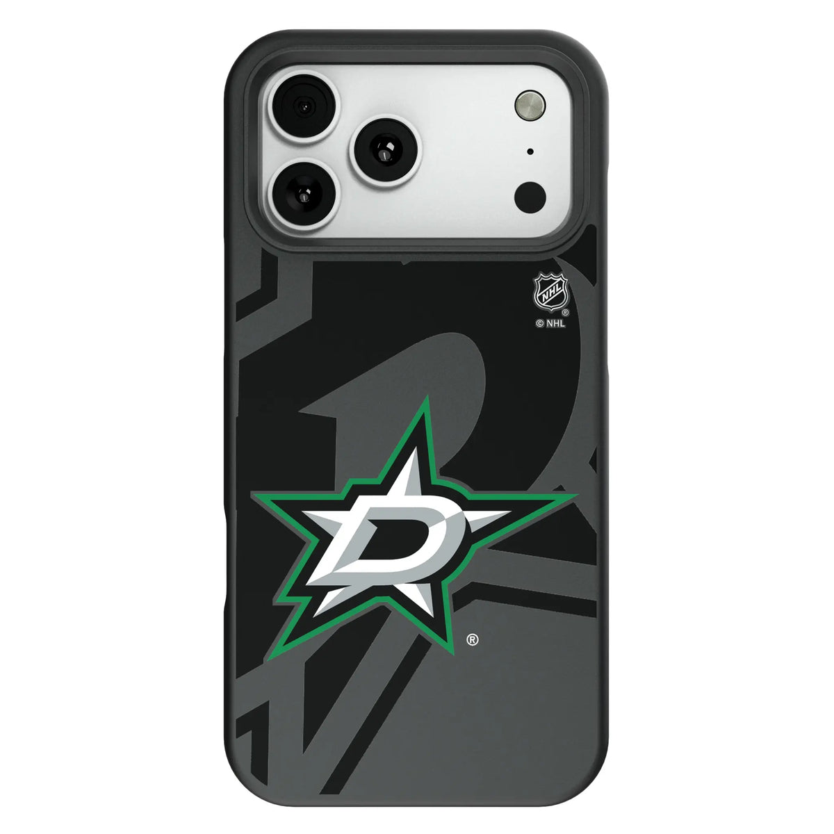 Dallas Stars Monocolor Tilt Bump Phone Case for Apple iPhone