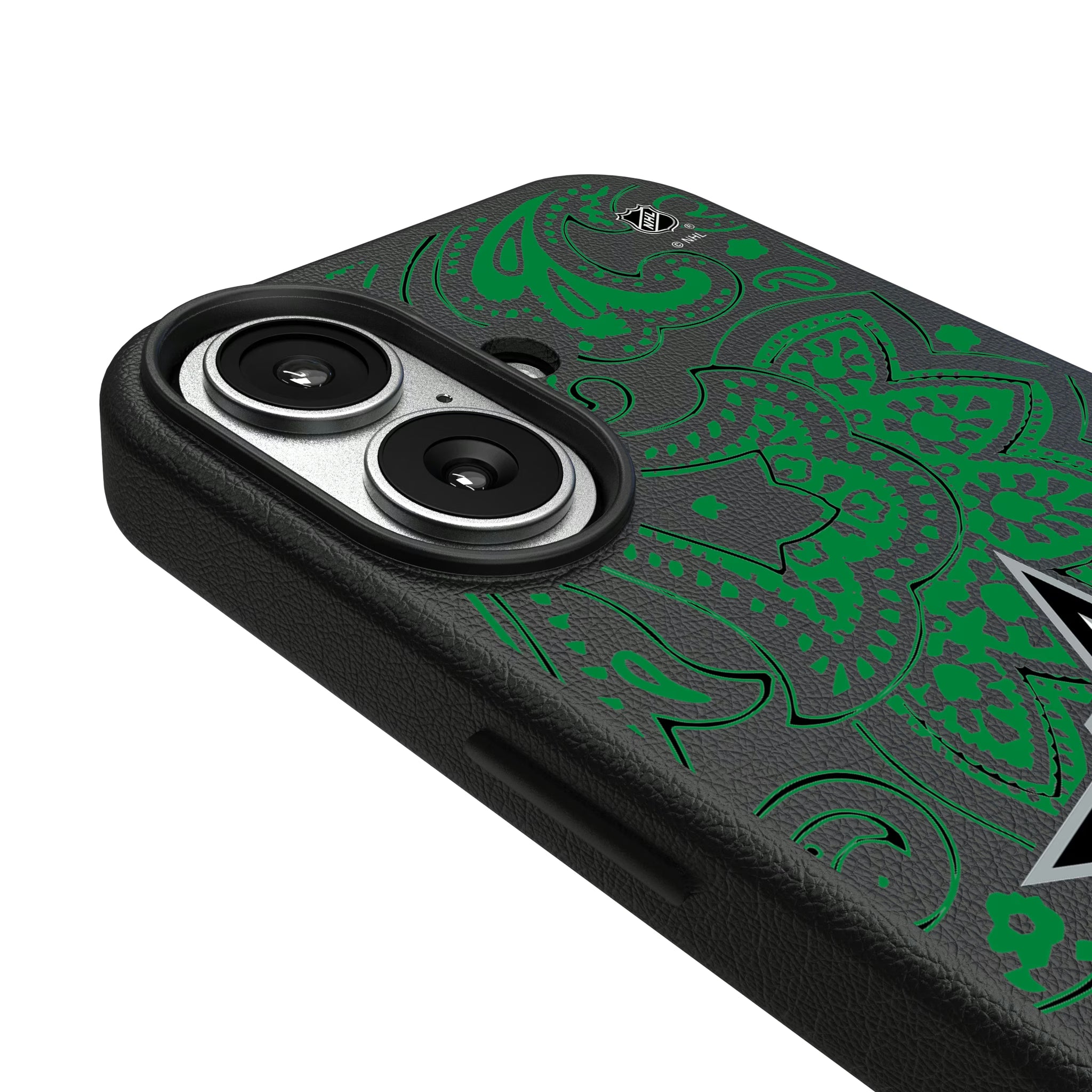 Dallas Stars Paisley iPhone MagSafe Compatible Phone Case for Apple iPhone - Detail#Device_iPhone 17