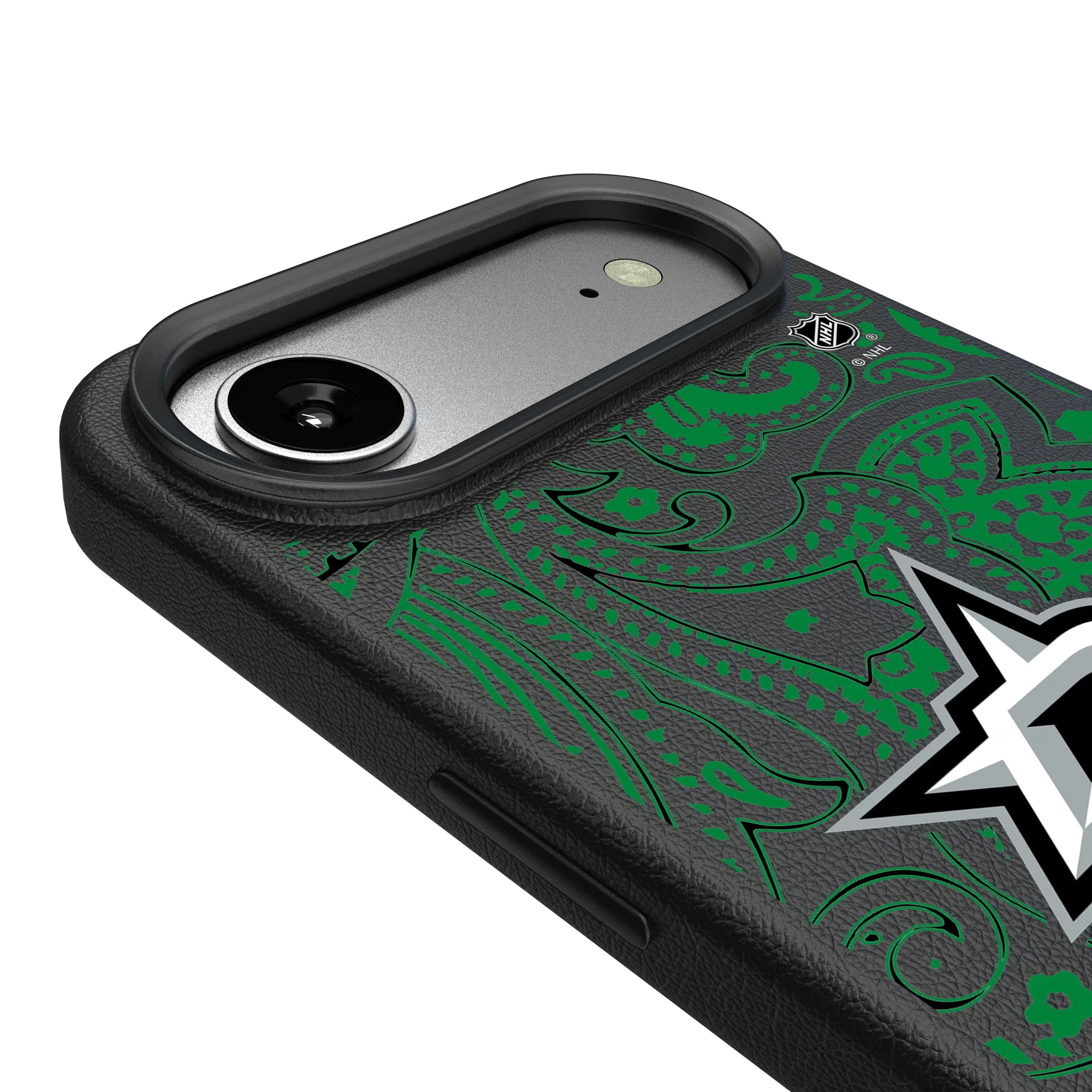 Dallas Stars Paisley iPhone MagSafe Compatible Phone Case for Apple iPhone - Detail#Device_iPhone Air