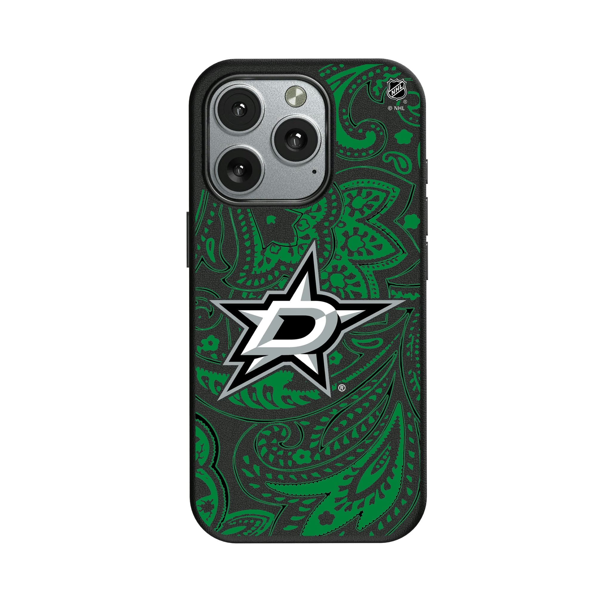 Dallas Stars Paisley iPhone MagSafe Compatible Phone Case for Apple iPhone