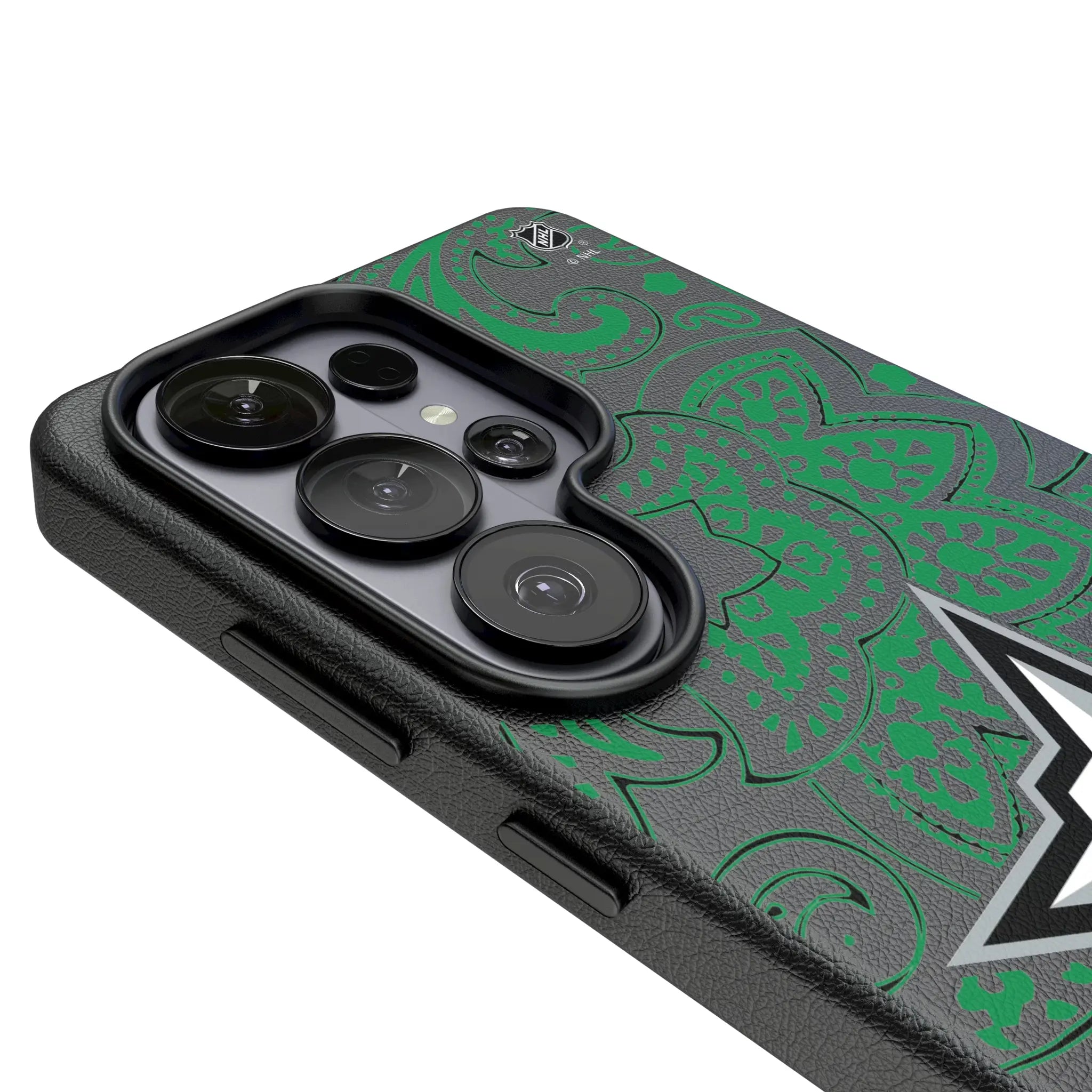Dallas Stars Paisley Galaxy MagSafe Compatible Phone Case for Samsung Galaxy - Detail#Device_Galaxy S26 Ultra