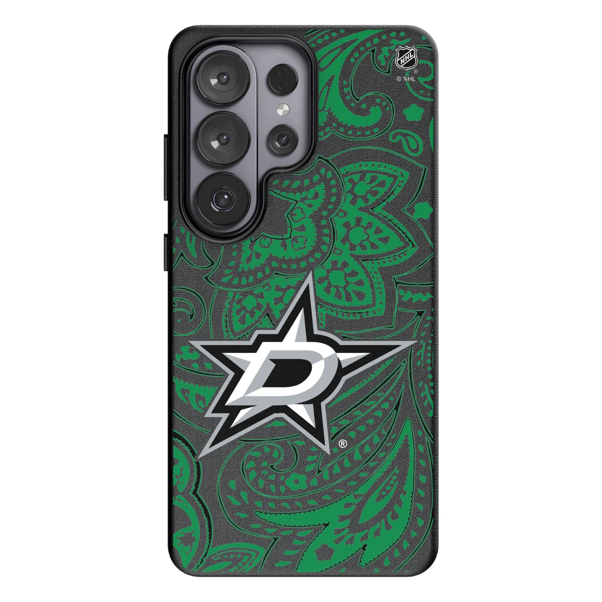 Dallas Stars Paisley Galaxy MagSafe Compatible Phone Case for Samsung Galaxy#Device_Galaxy S26 Ultra
