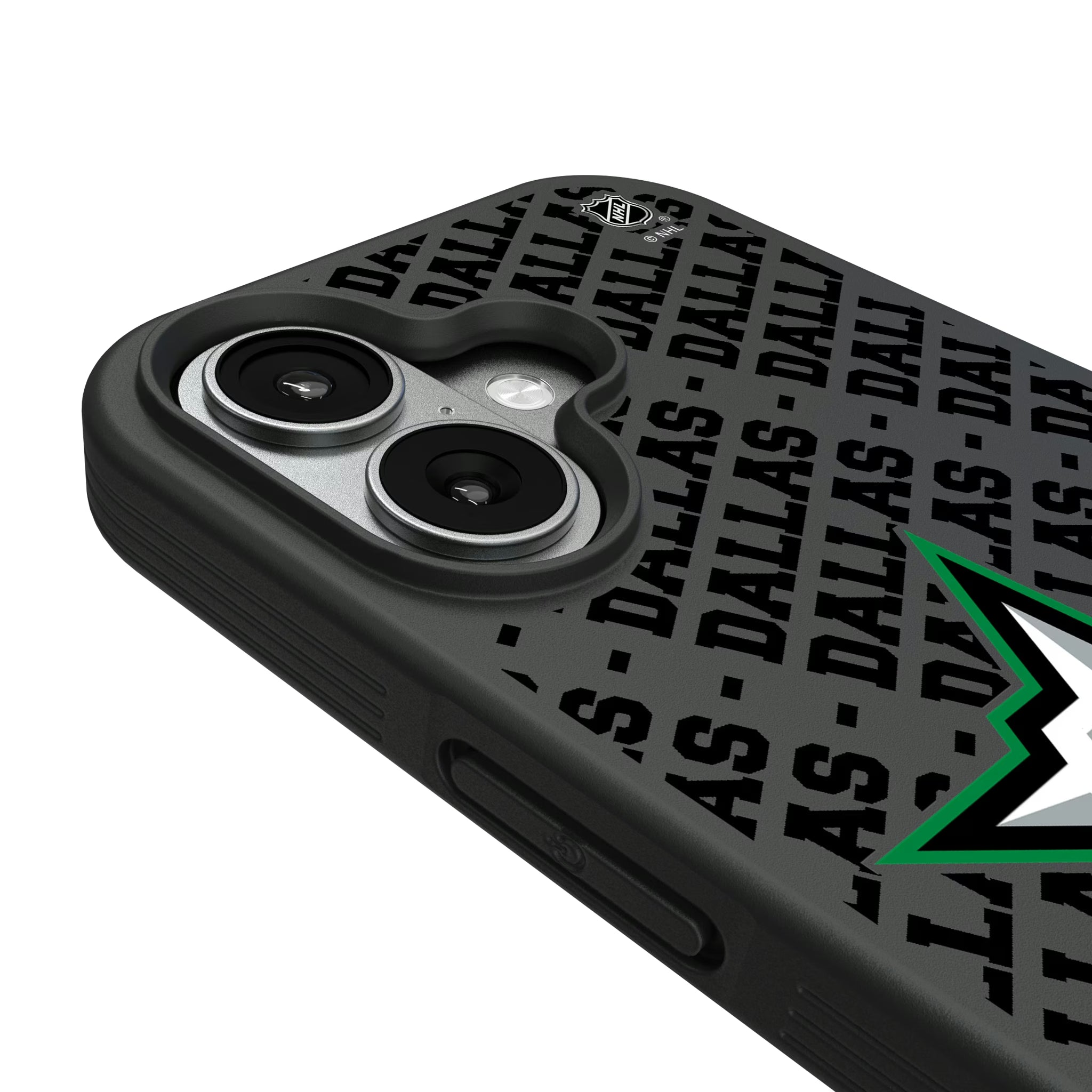 Dallas Stars Personalized EndZone Plus iPhone Bump Phone Case for Apple iPhone - Detail#Device_iPhone 17
