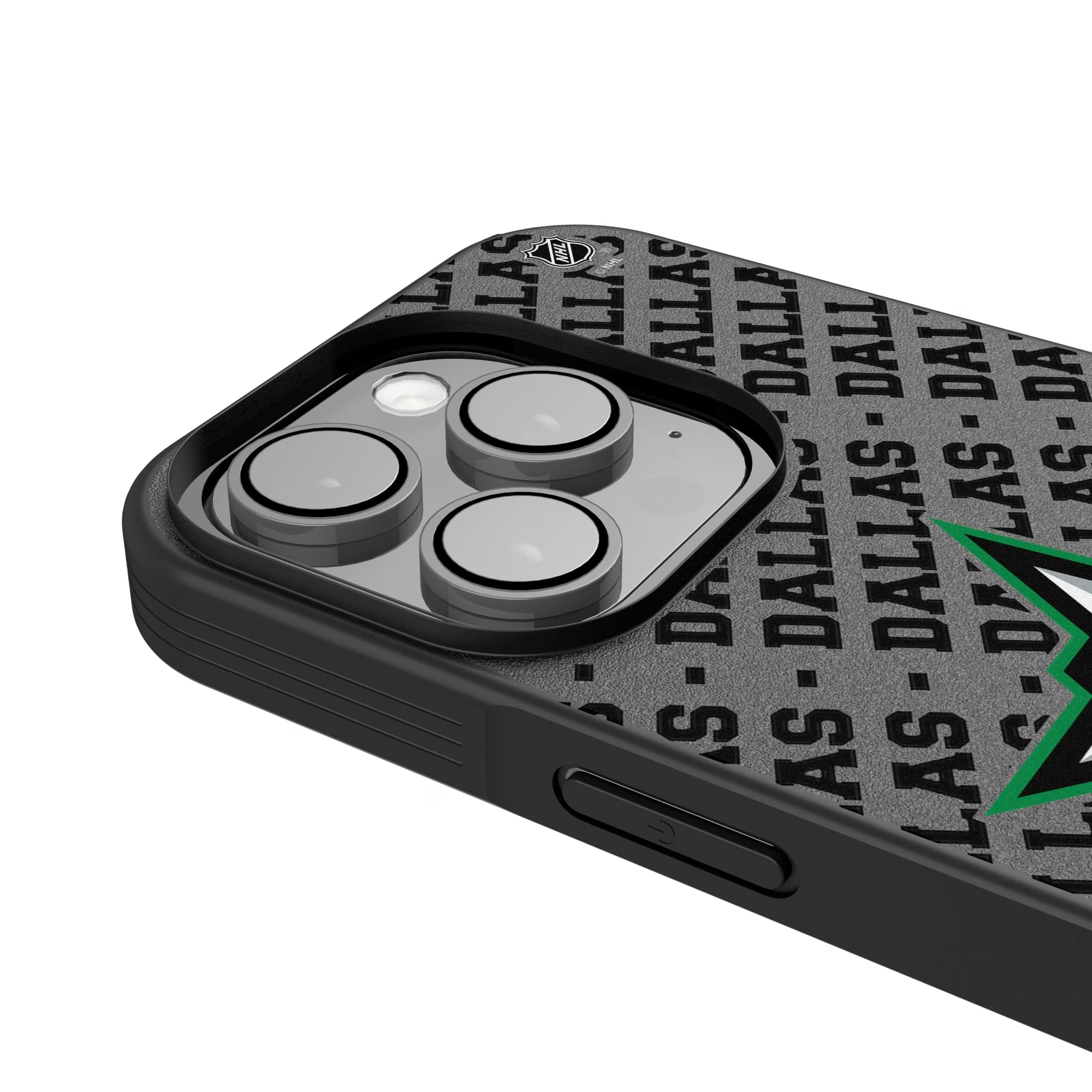 Dallas Stars Personalized EndZone Plus iPhone Bump Phone Case for Apple iPhone - Detail