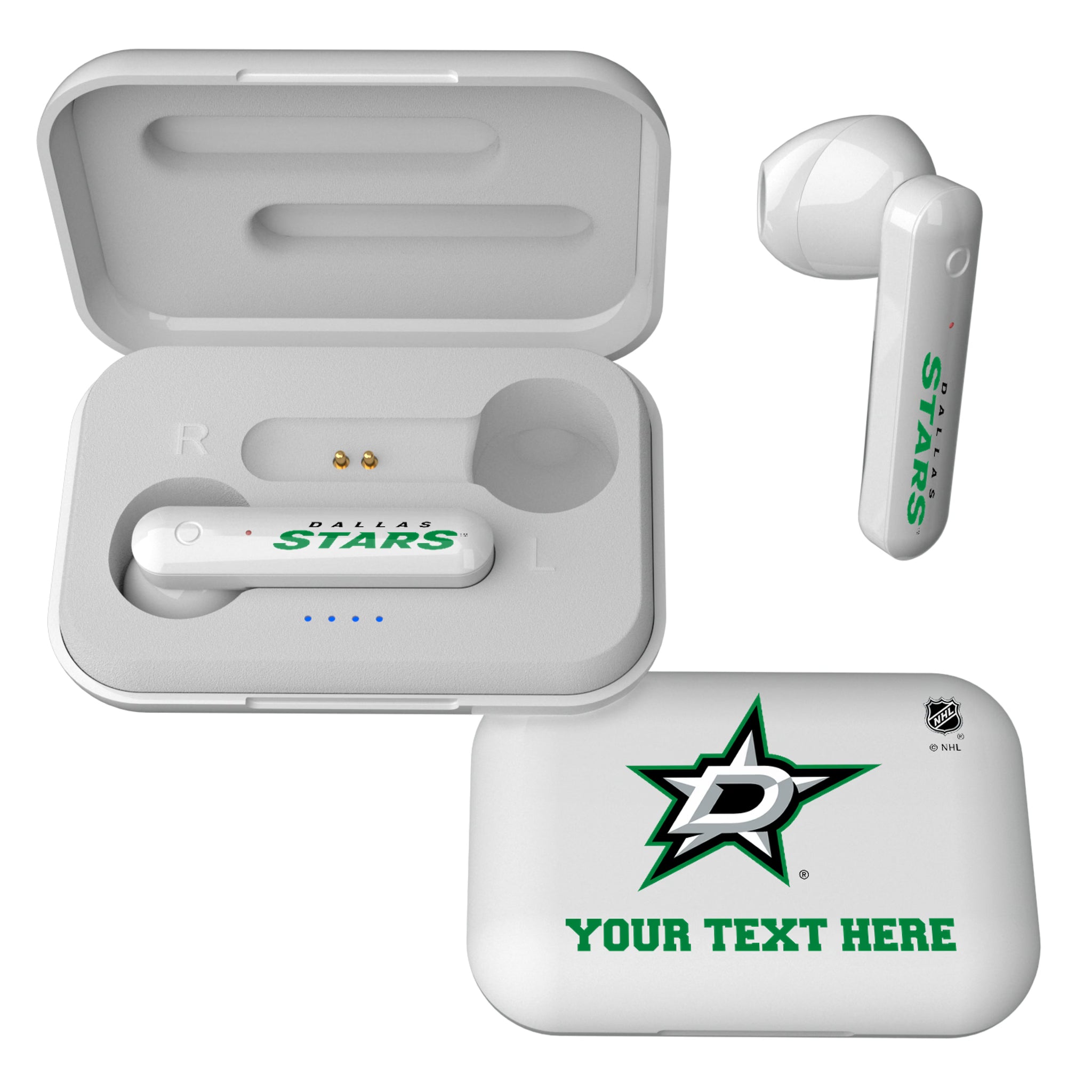 Dallas Stars Personalized Insignia Wireless TWS Earbuds
