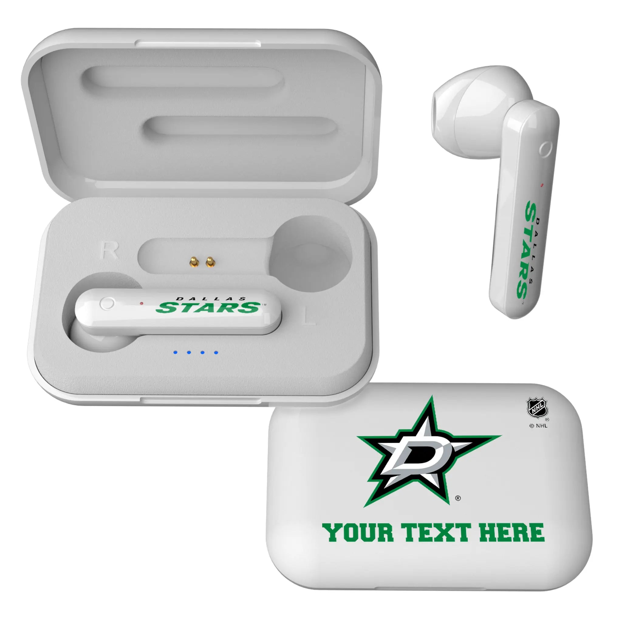 Dallas Stars Personalized Insignia Wireless TWS Earbuds
