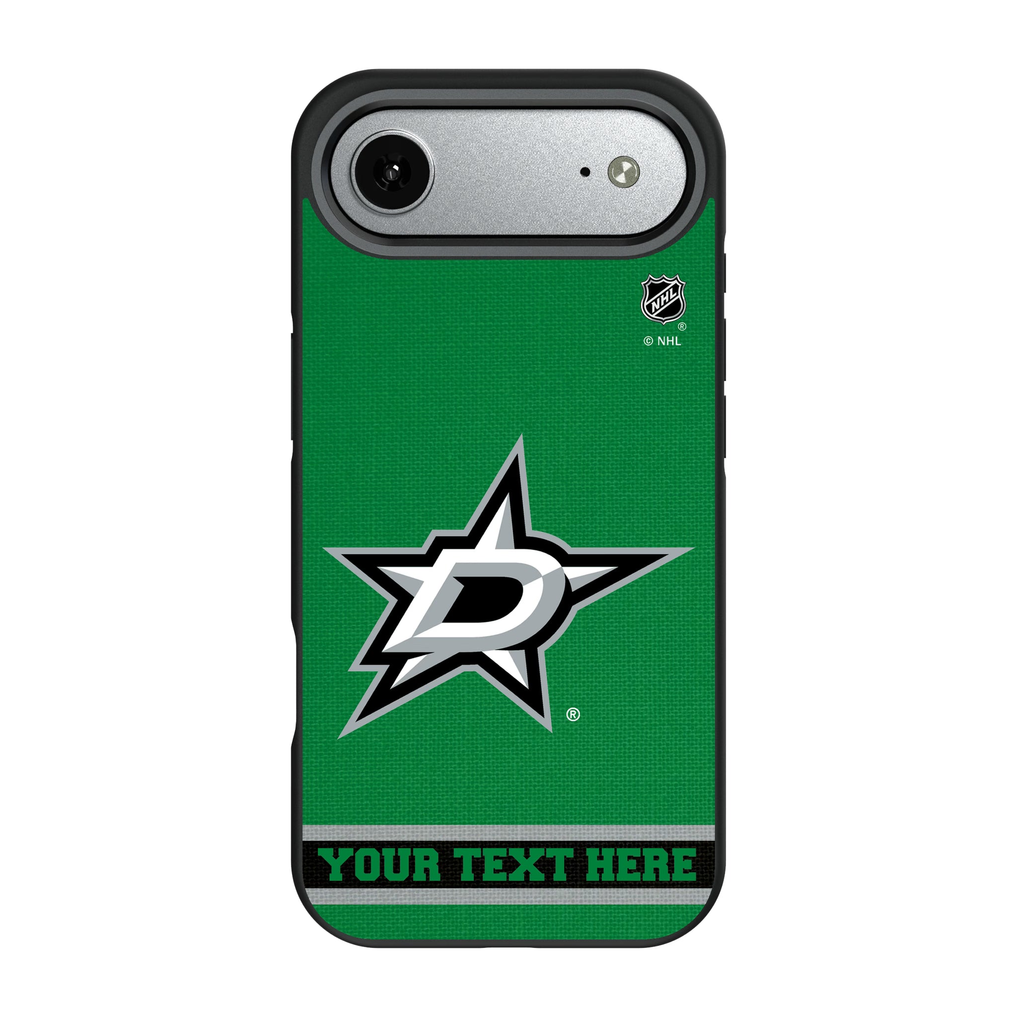Dallas Stars Personalized Stripe iPhone Bump Phone Case for Apple iPhone#Device_iPhone Air