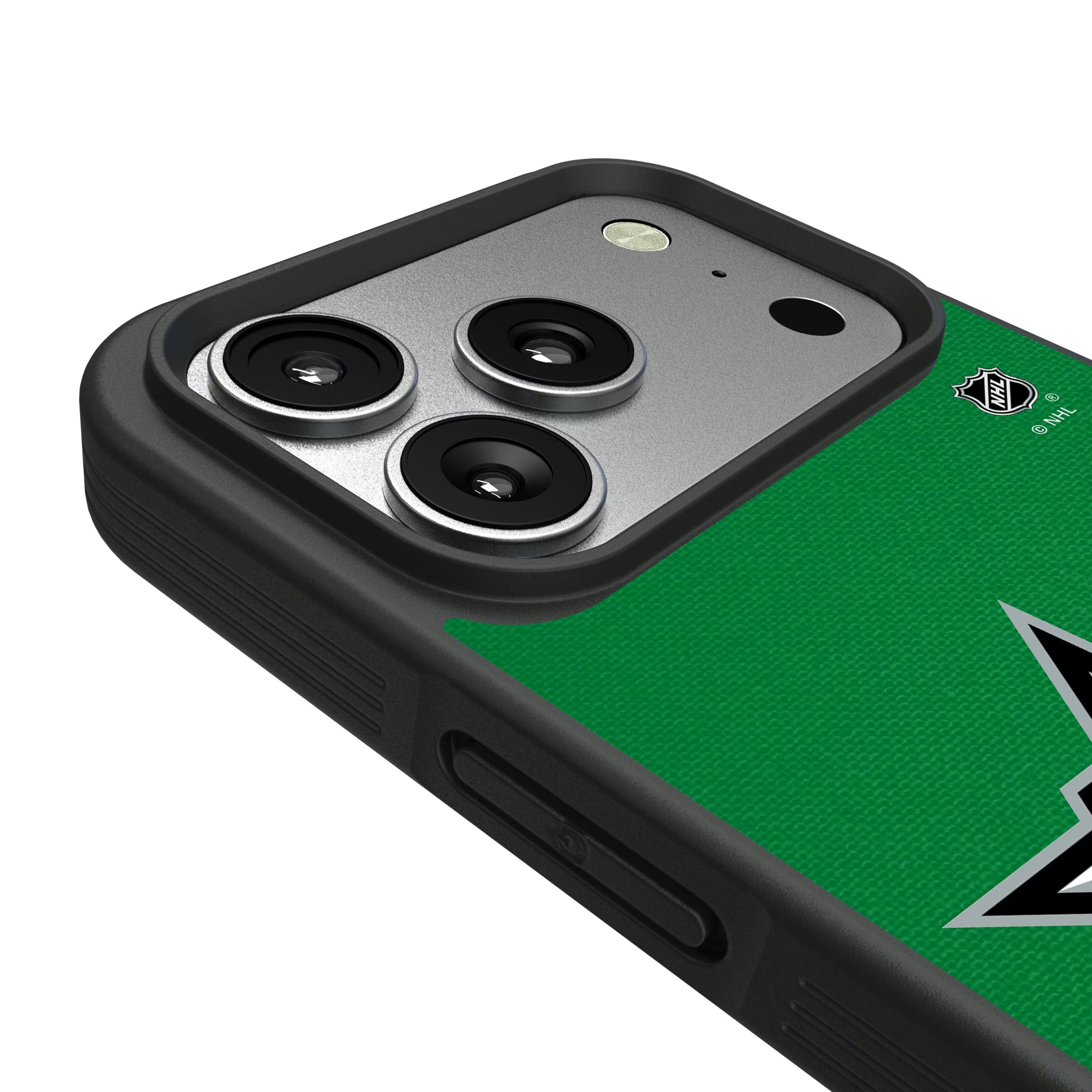 Dallas Stars Personalized Stripe iPhone Bump Phone Case for Apple iPhone - Detail#Device_iPhone 17 Pro