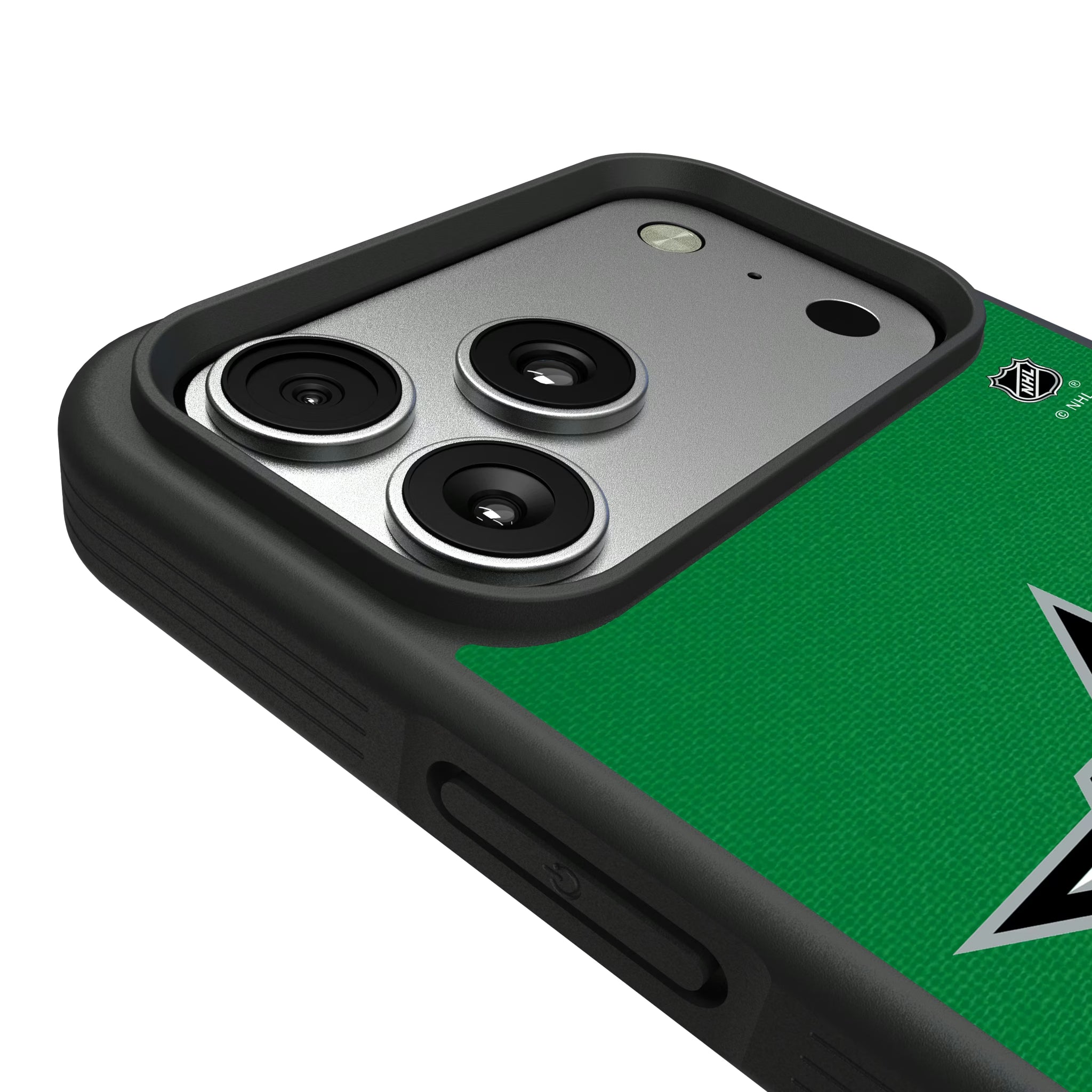 Dallas Stars Personalized Stripe iPhone Bump Phone Case for Apple iPhone - Detail#Device_iPhone 17 Pro Max