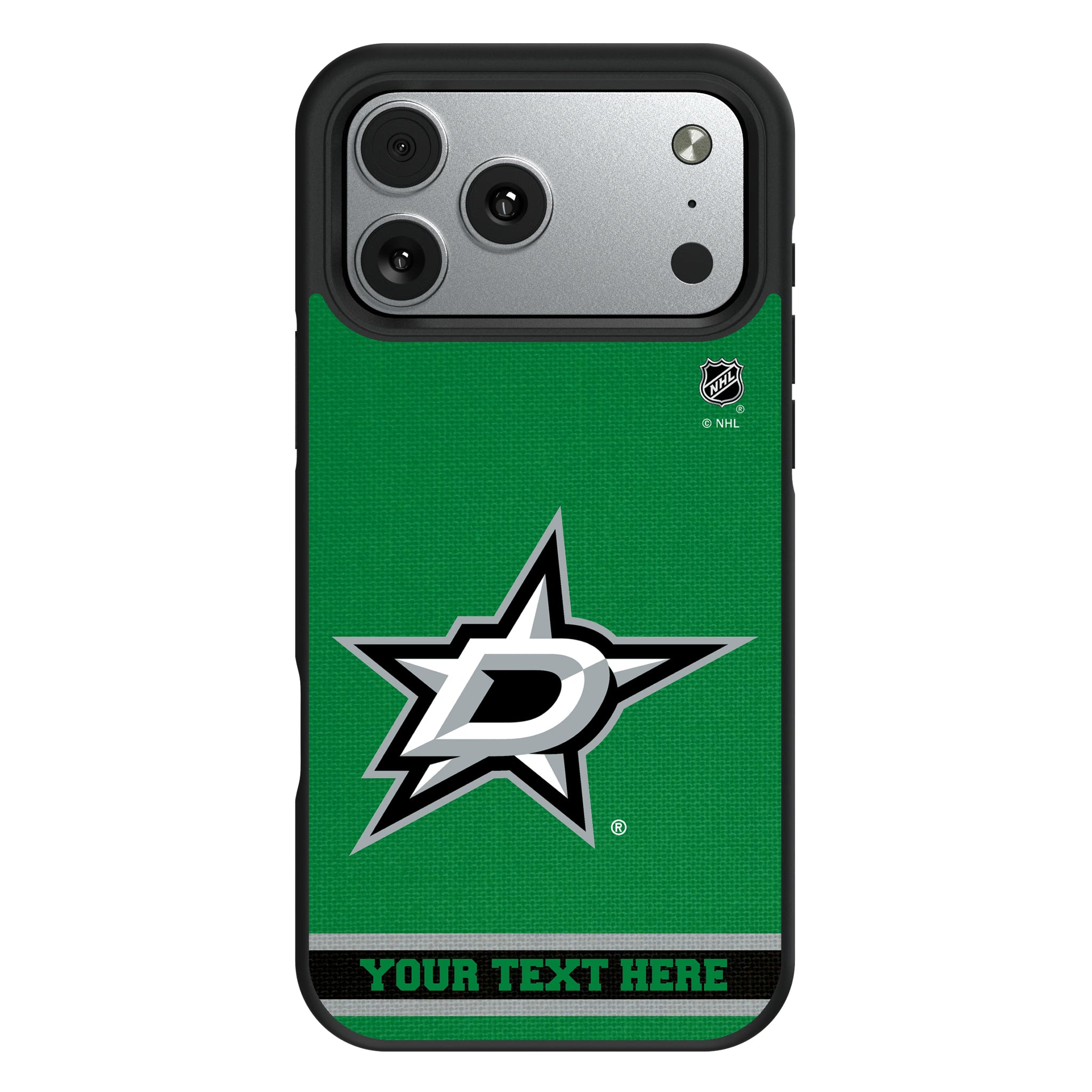 Dallas Stars Personalized Stripe iPhone Bump Phone Case for Apple iPhone#Device_iPhone 17 Pro Max