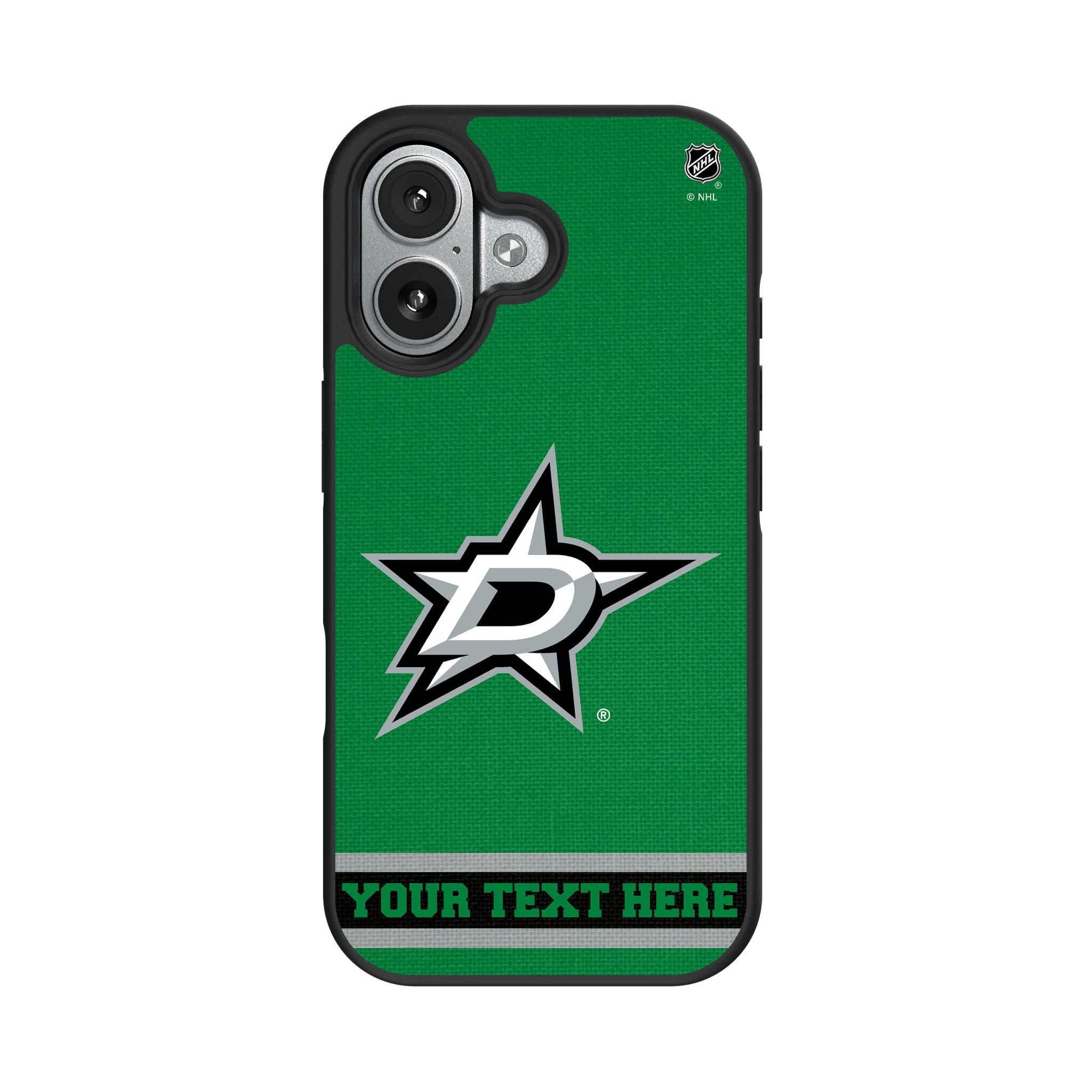 Dallas Stars Personalized Stripe iPhone Bump Phone Case for Apple iPhone#Device_iPhone 17