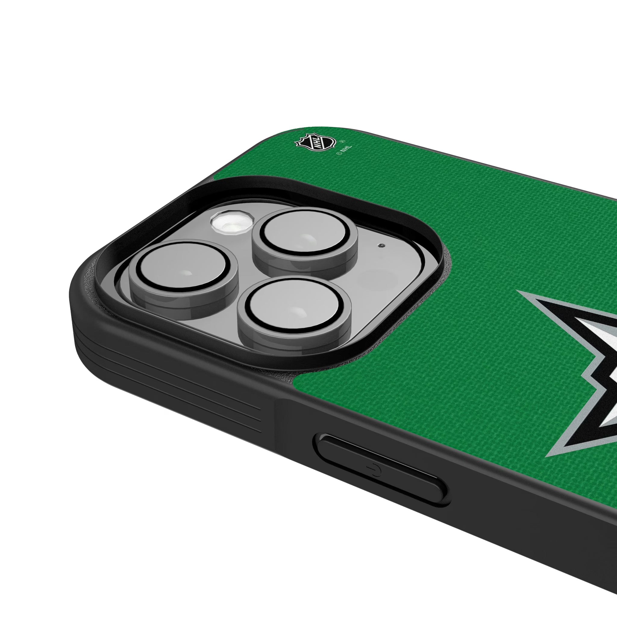 Dallas Stars Personalized Stripe iPhone Bump Phone Case for Apple iPhone - Detail