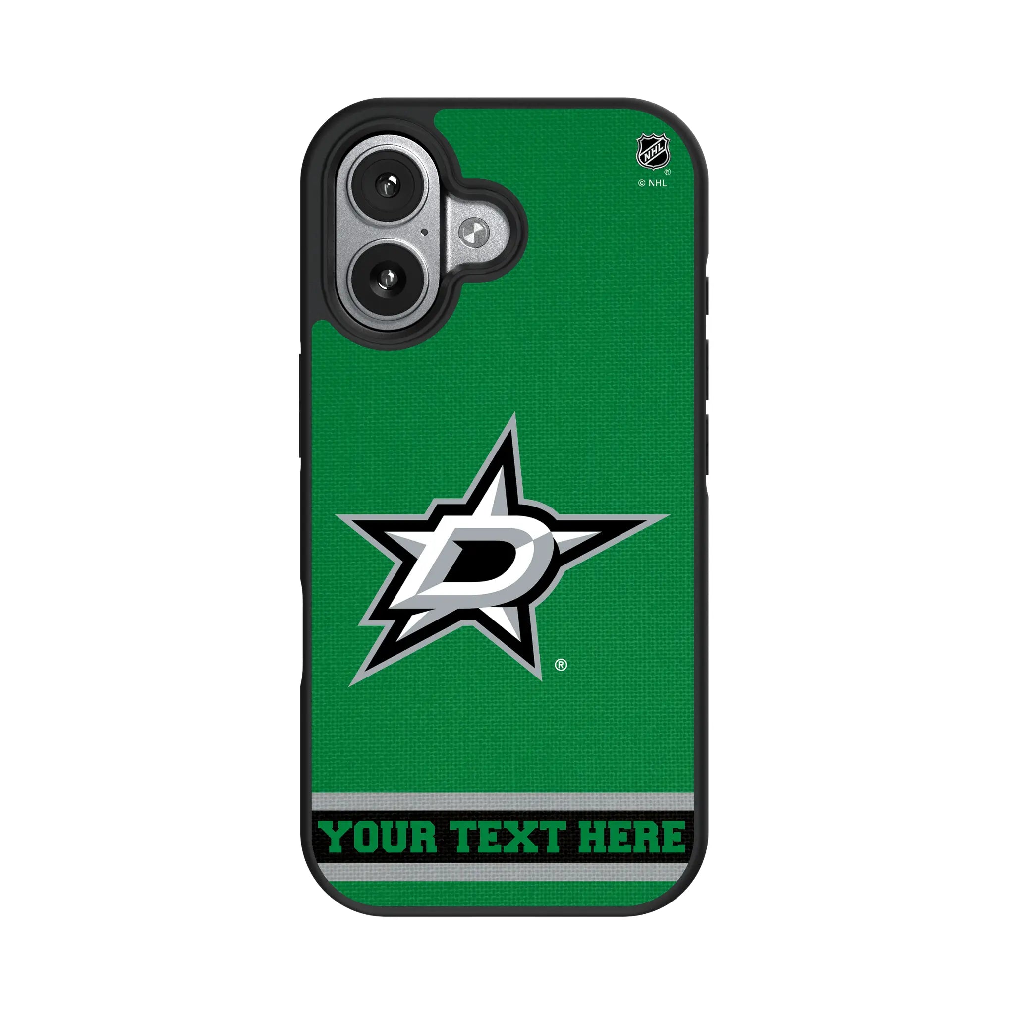 Dallas Stars Personalized Stripe iPhone Bump Phone Case for Apple iPhone#Device_iPhone 17