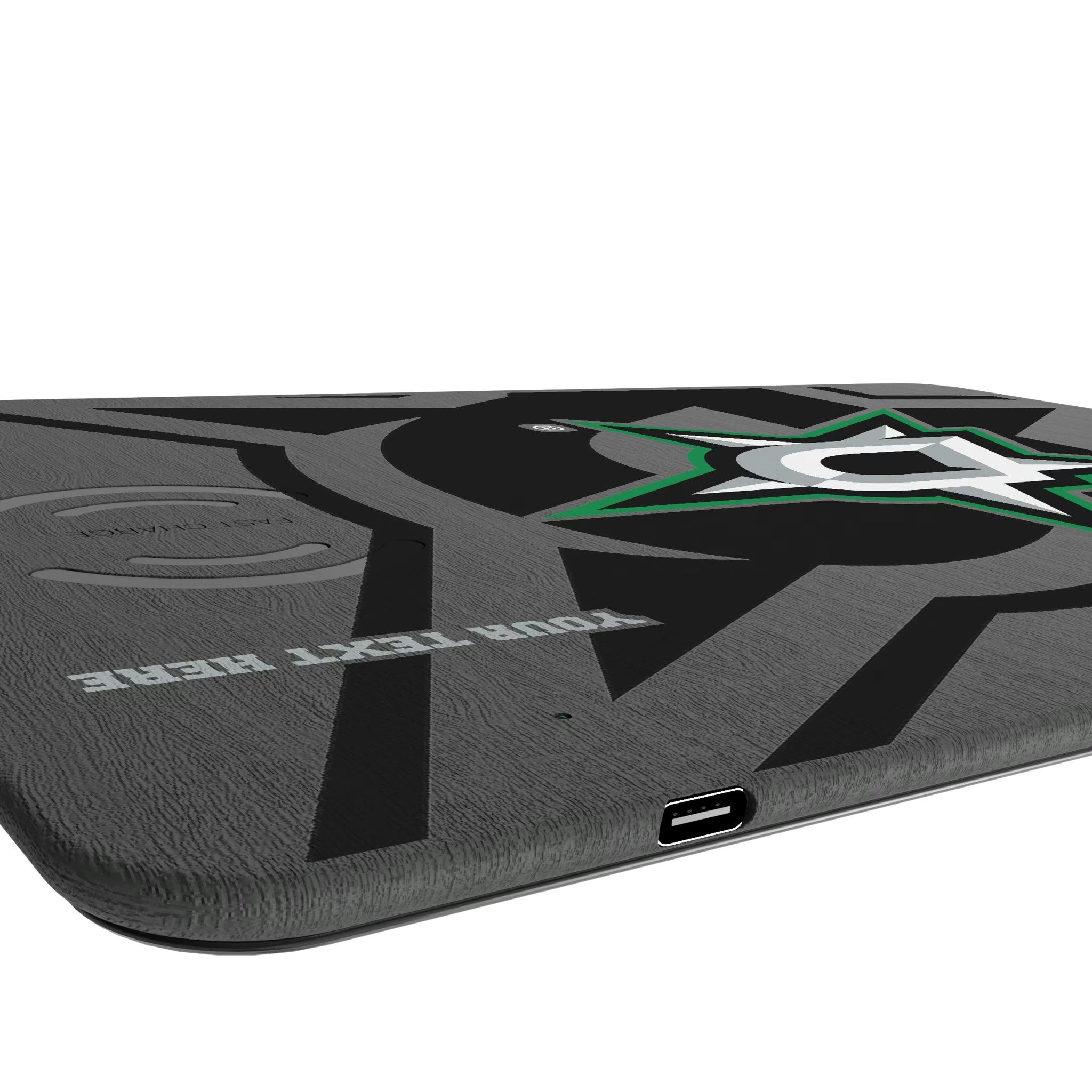 Dallas Stars Personalized Tilt 15-Watt Wireless Charger and Mouse Pad