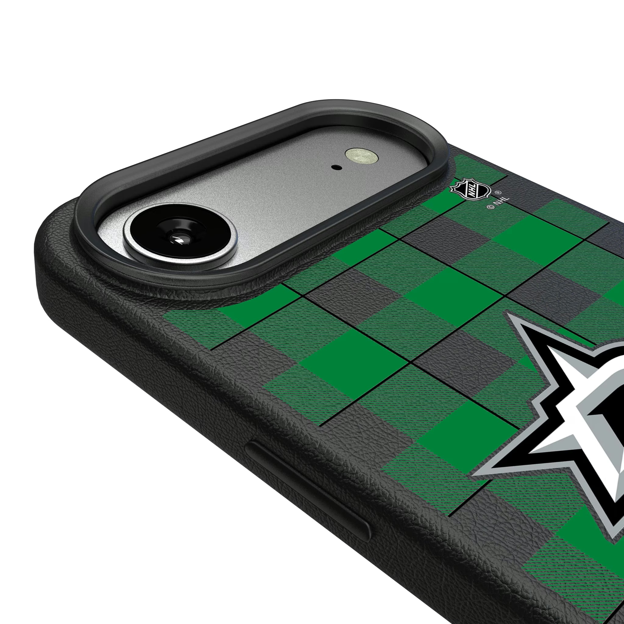 Dallas Stars Plaid iPhone MagSafe Compatible Phone Case for Apple iPhone - Detail#Device_iPhone Air
