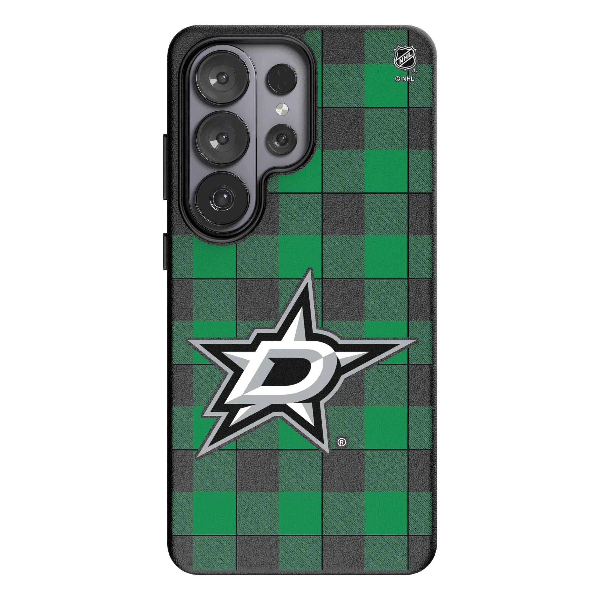 Dallas Stars Plaid Galaxy MagSafe Compatible Phone Case for Samsung Galaxy#Device_Galaxy S26 Ultra