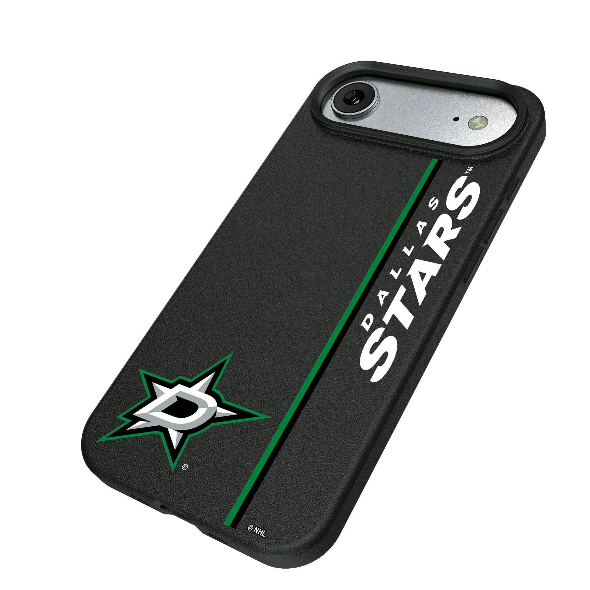 Dallas Stars Sidebar iPhone MagSafe Compatible Phone Case for Apple iPhone - Isometric View#Device_iPhone Air
