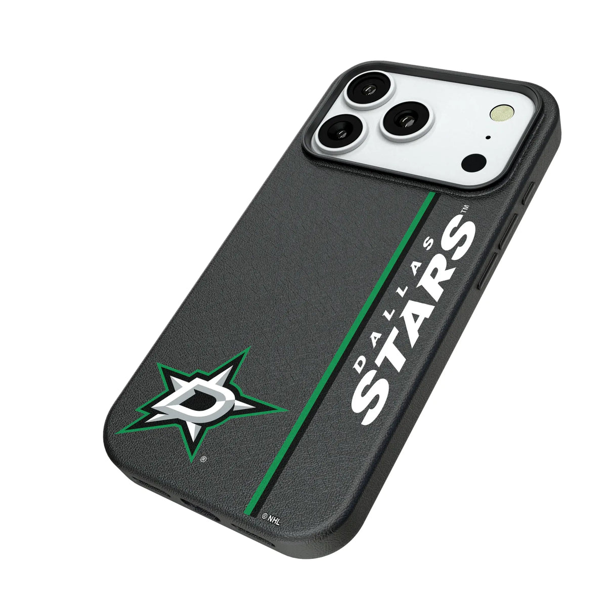 Dallas Stars Sidebar iPhone MagSafe Compatible Phone Case for Apple iPhone - Isometric View#Device_iPhone 18 Pro