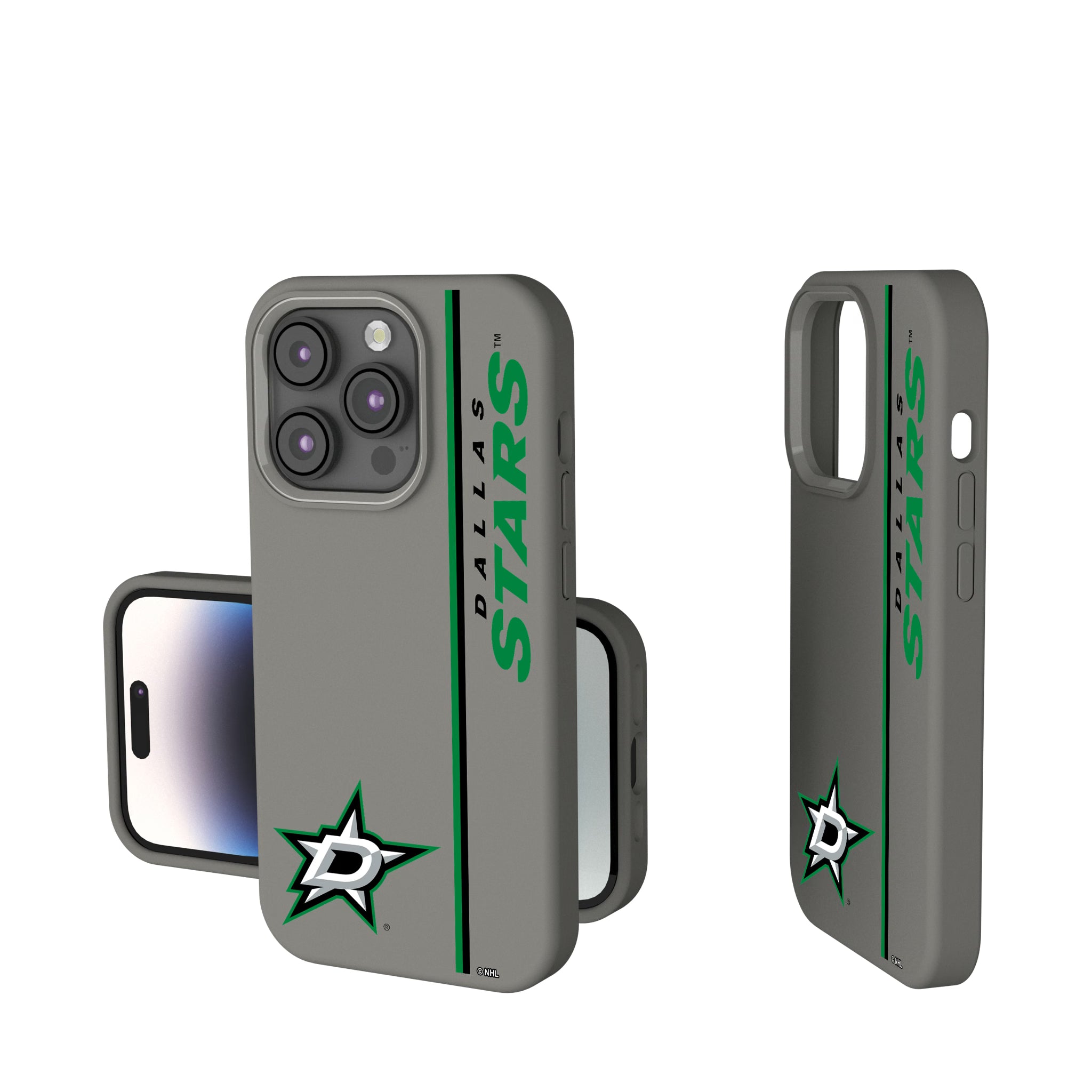 Dallas Stars Sidebar iPhone Soft Touch Phone Case for Apple iPhone